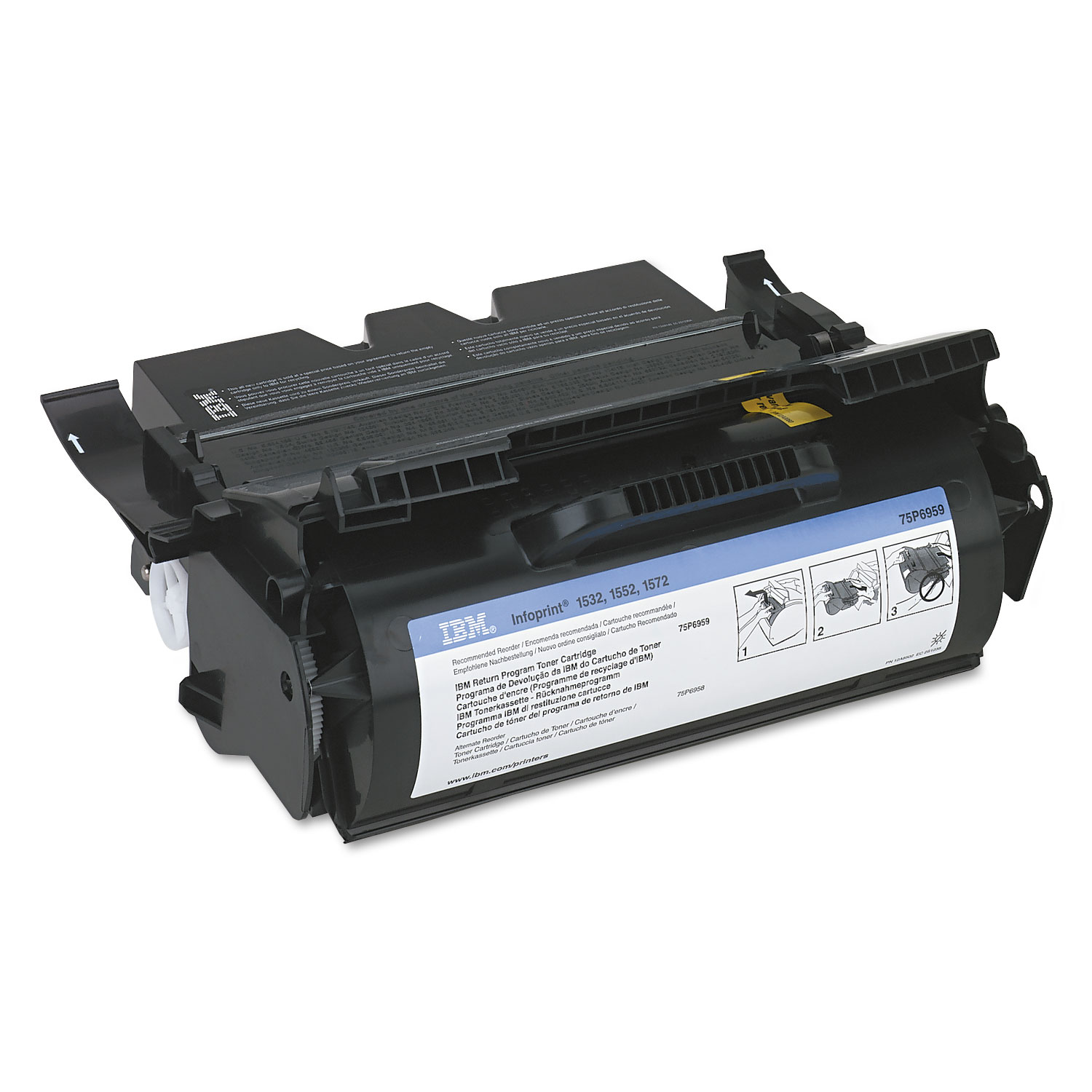  InfoPrint Solutions Company 75P6959 75P6959 Toner, 6000 Page-Yield, Black (IFP75P6959) 
