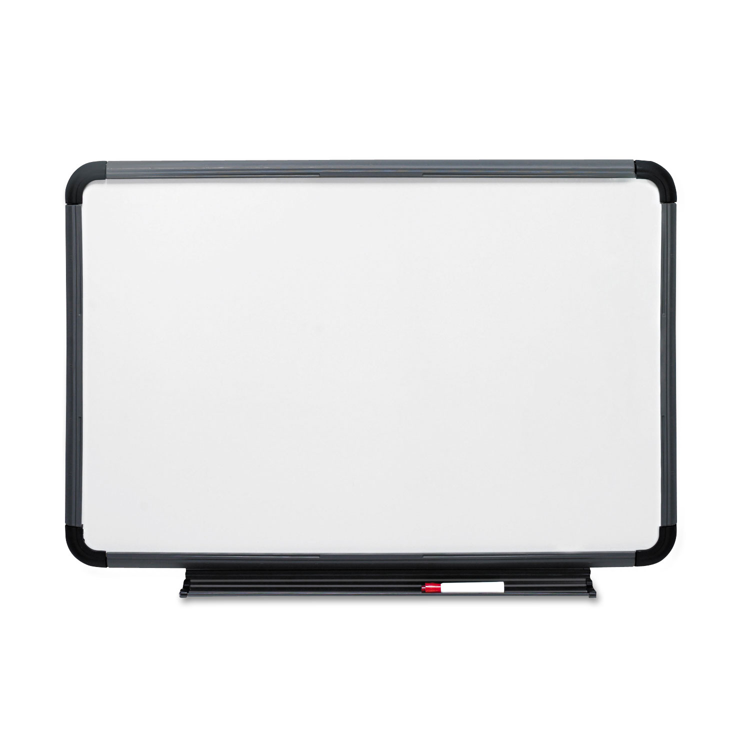  Iceberg 37039 Ingenuity Dry Erase Board, Resin Frame with Tray, 36 x 24, Charcoal (ICE37039) 