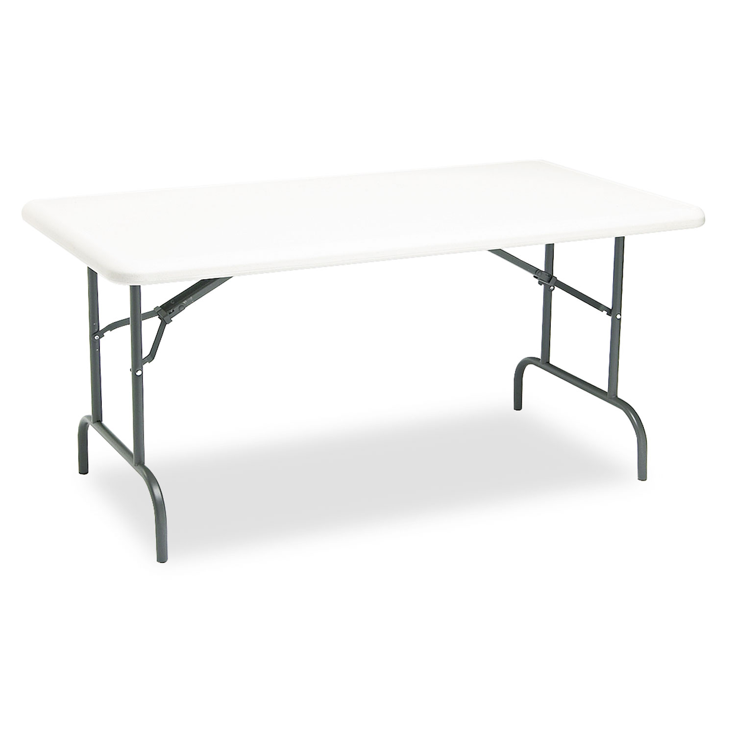  Iceberg 65213 IndestrucTables Too 1200 Series Folding Table, 60w x 30d x 29h, Platinum (ICE65213) 