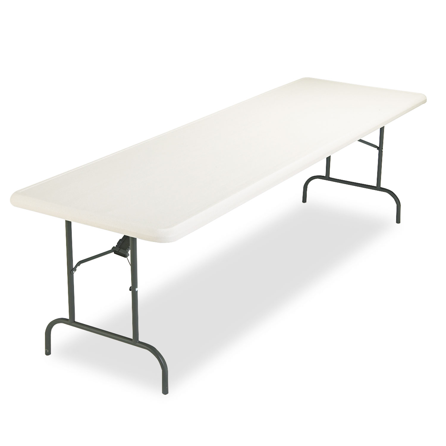  Iceberg 65233 IndestrucTables Too 1200 Series Folding Table, 96w x 30d x 29h, Platinum (ICE65233) 