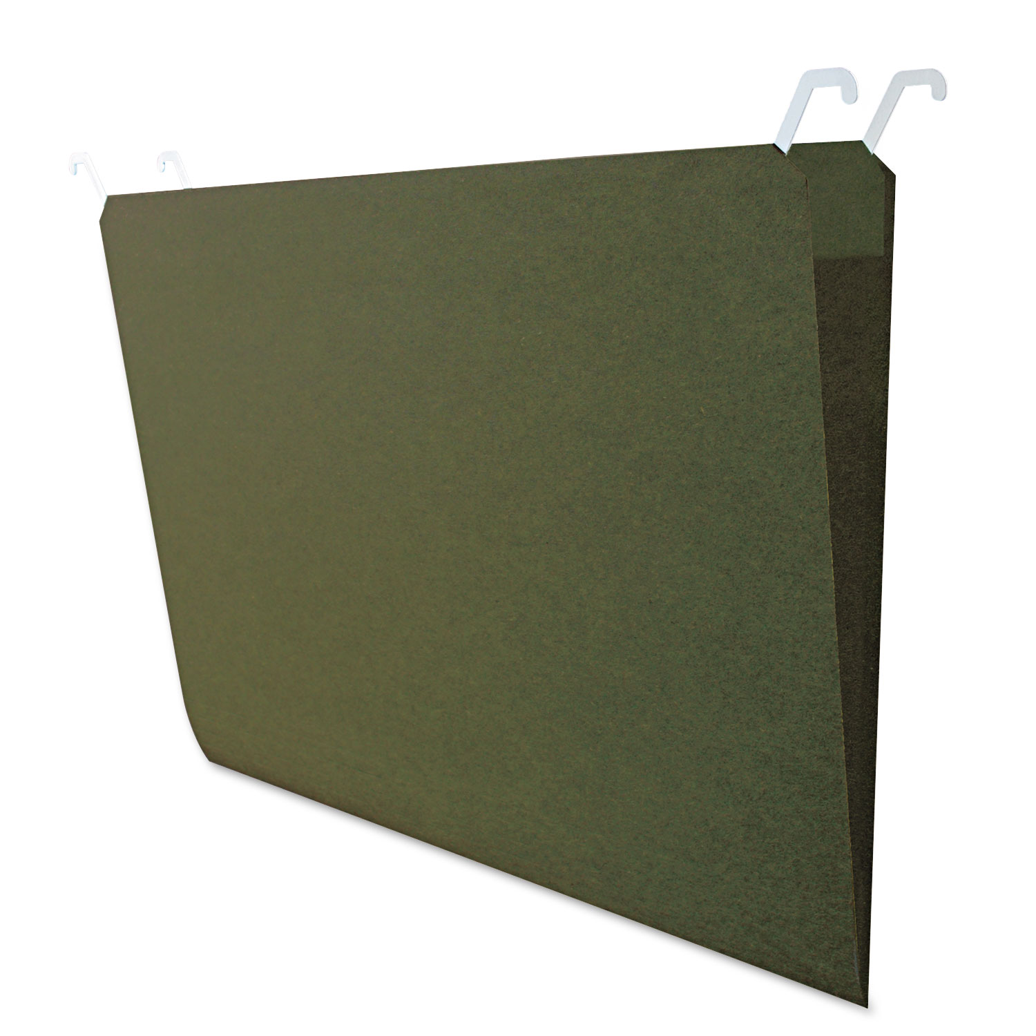  find It FT07043 Hanging File Folders with Innovative Top Rail, Legal Size, 1/4-Cut Tab, Standard Green, 20/Pack (IDEFT07043) 