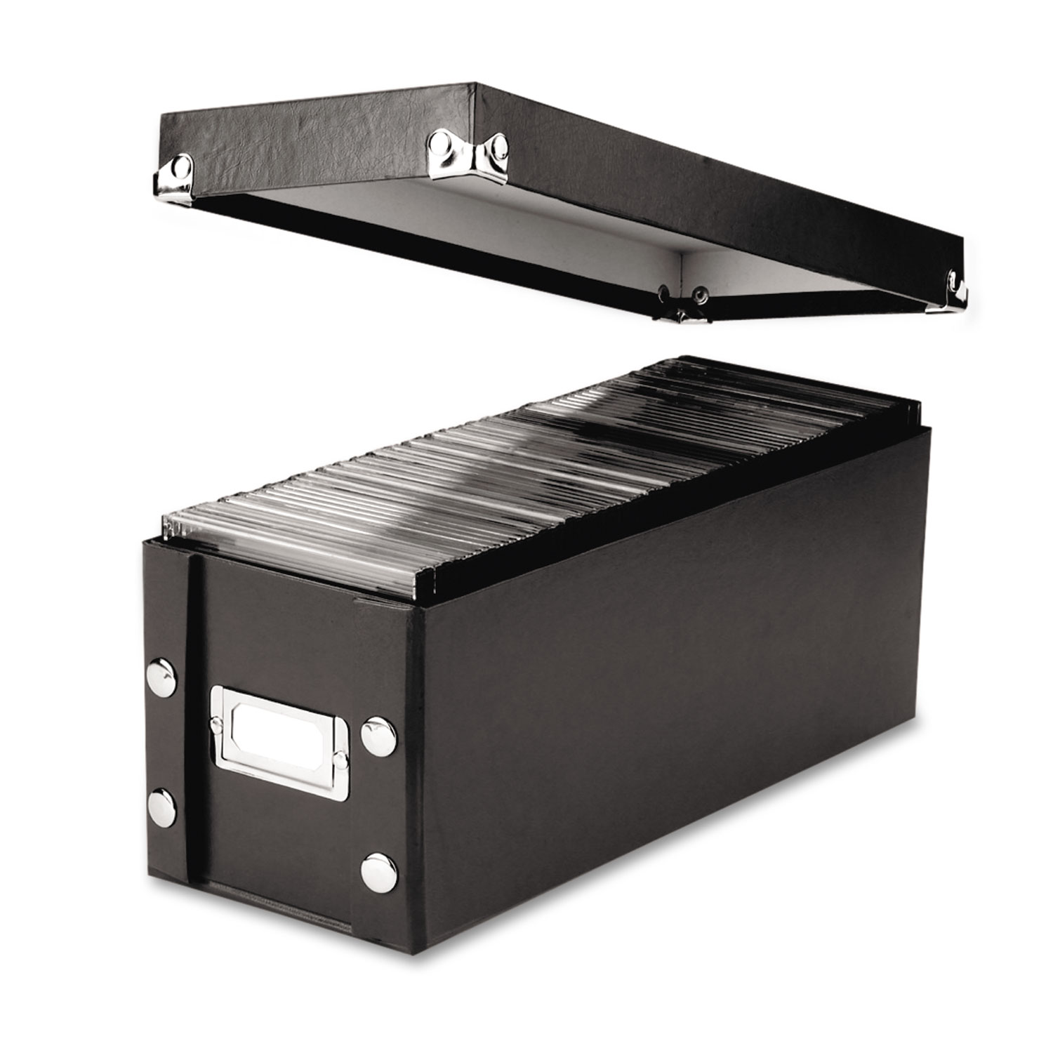 Media Storage Box, Holds 60 Slim/30 Standard Cases