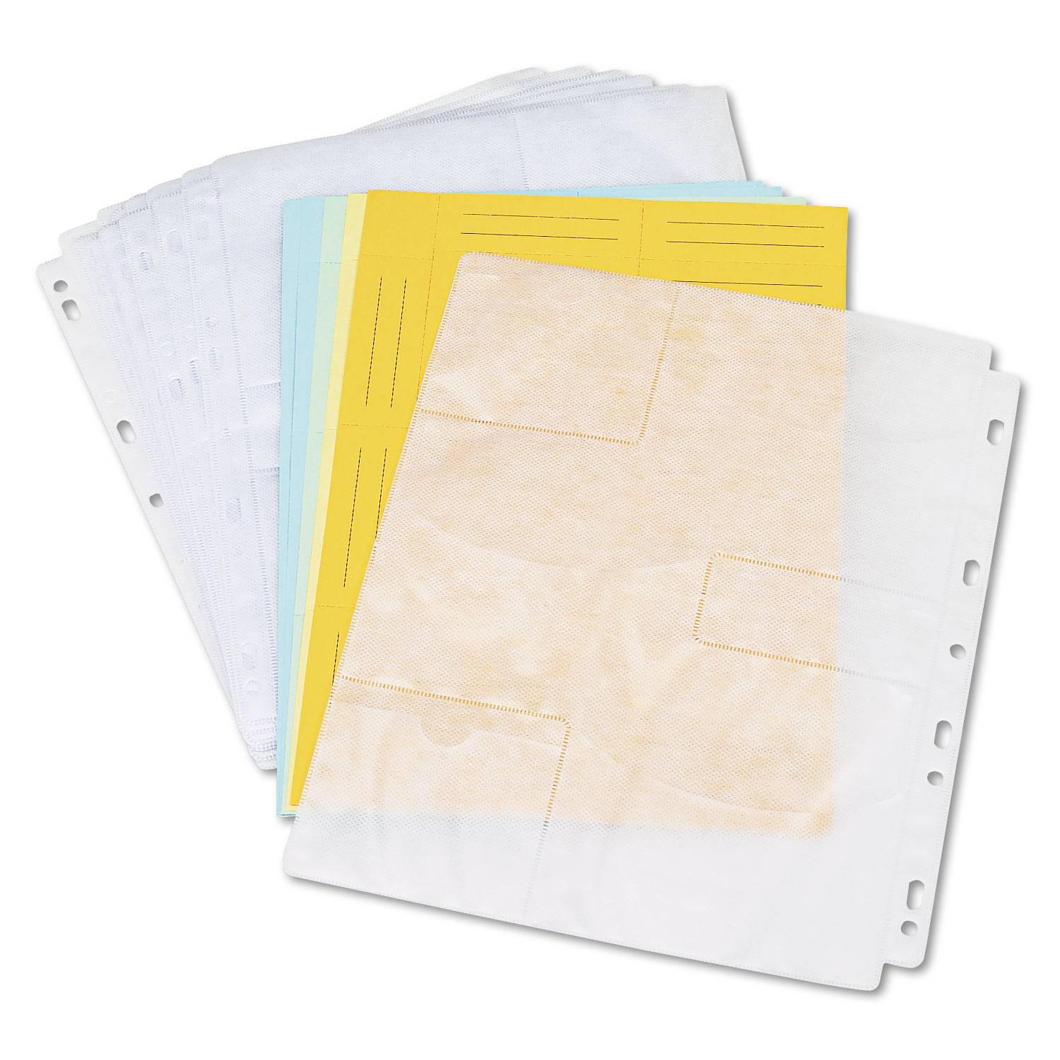 Print File Wide 3-Ring Binder For CD / DVD Pages