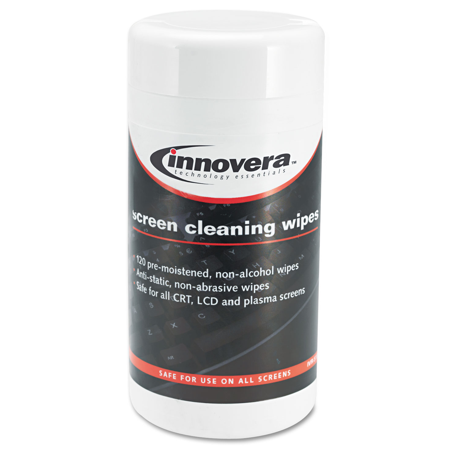 Screen Cleaning Pop-Up Wipes, 120/Pack