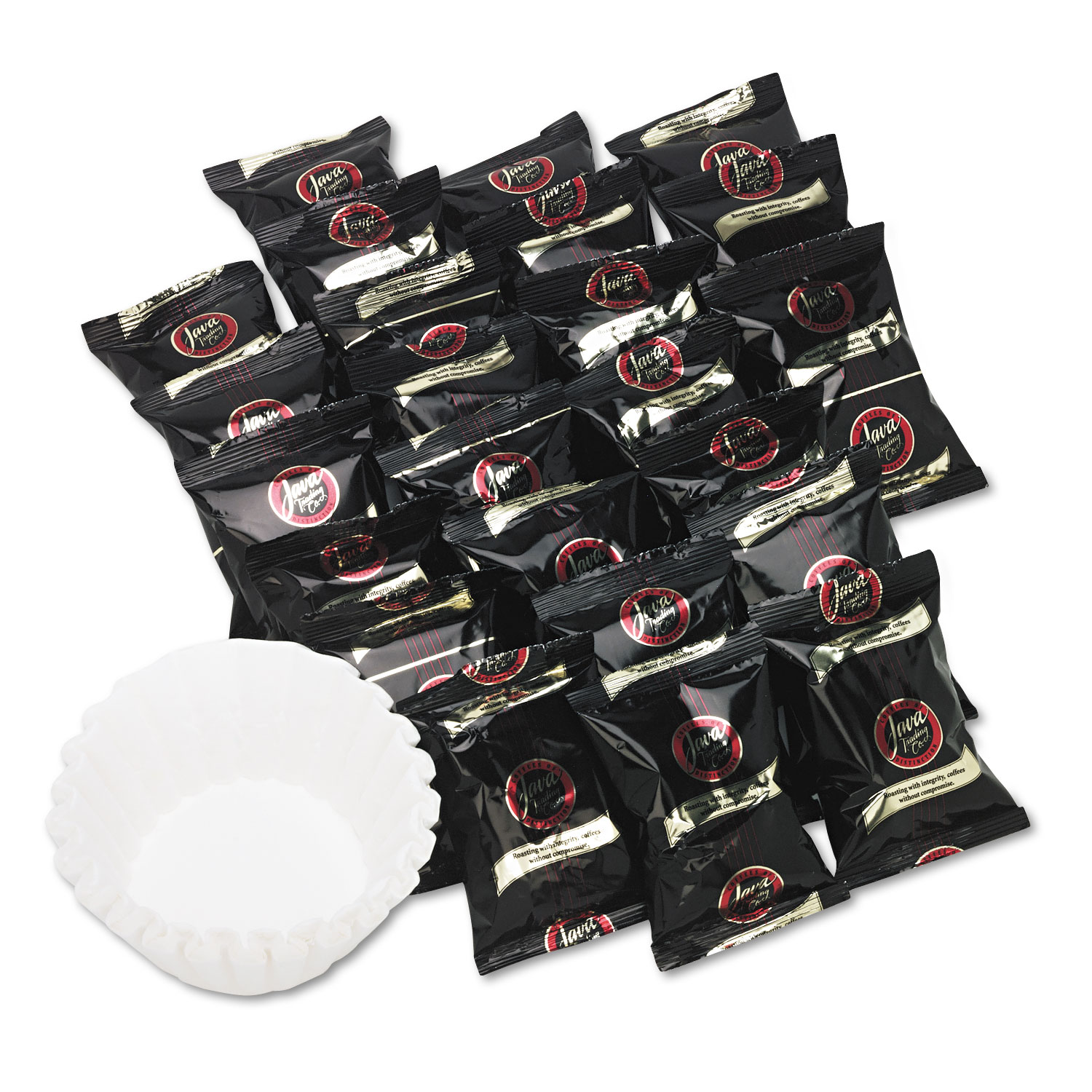 Coffee Portion Packs, 1.5oz Packs, Hazelnut Crème, 24/Carton