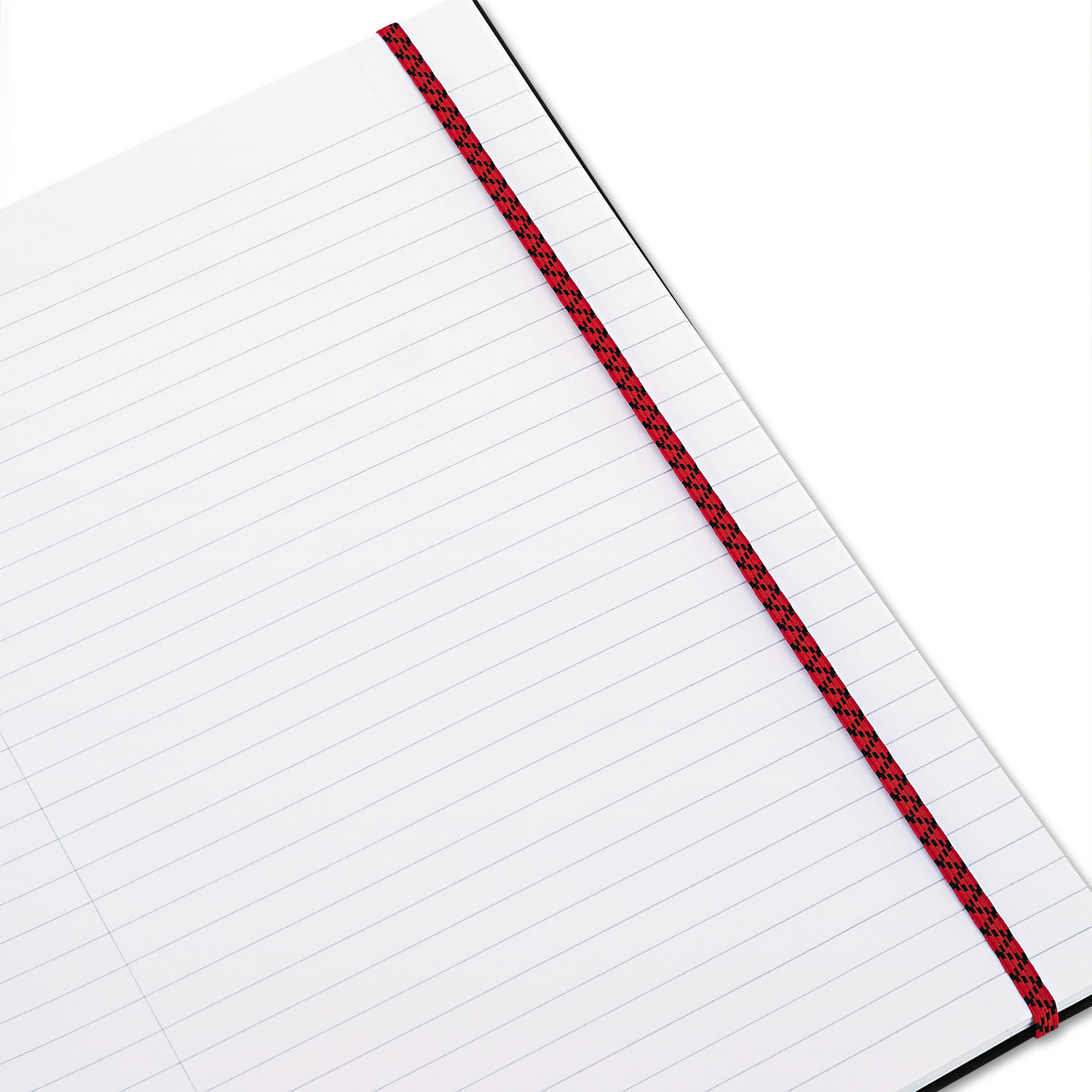 Black n' Red‭ Twinwire Business Notebook, Soft Cover, Ruled, 70 Sheets, 11 3/4 x 8 1/4, Black