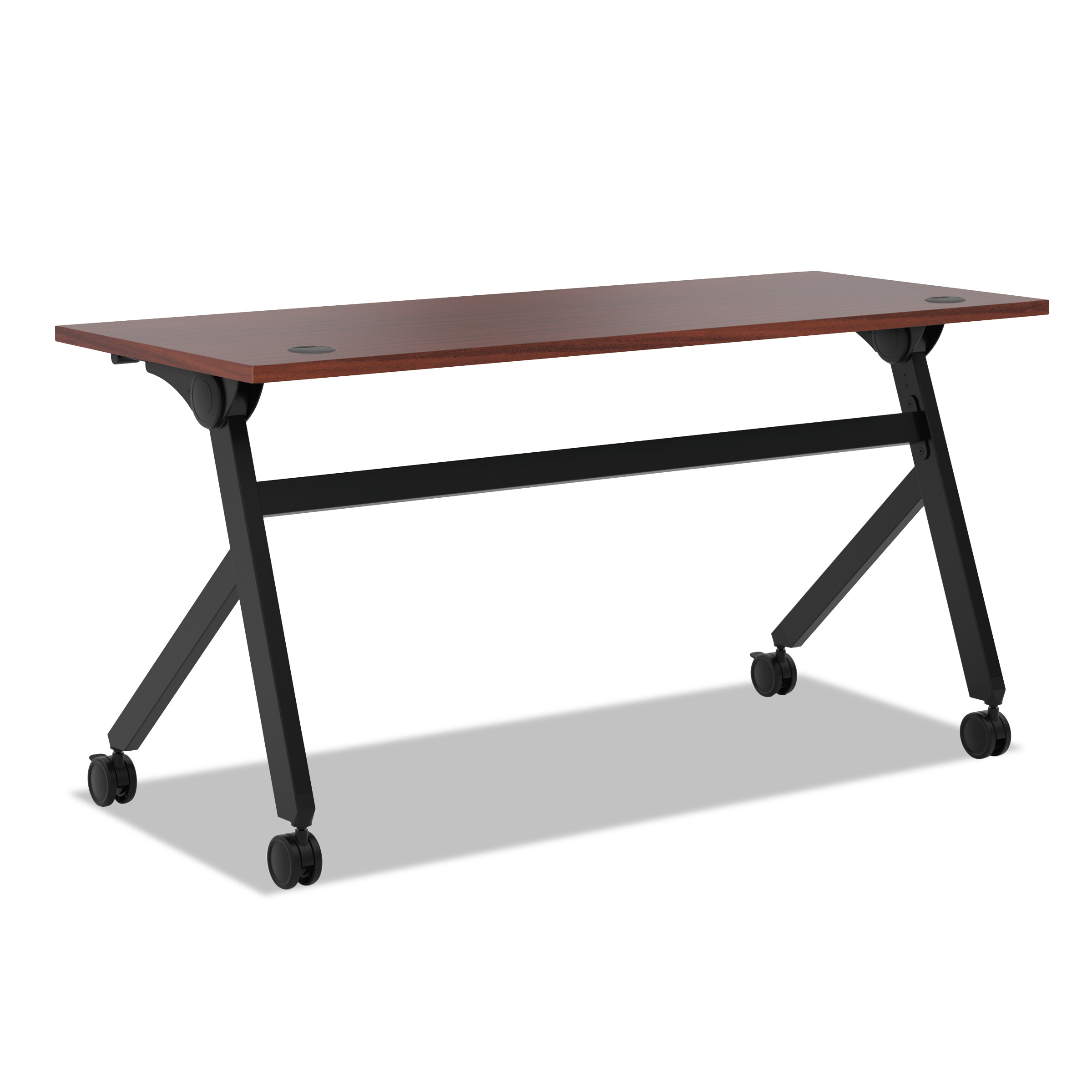  HON HBMPT6024P.C1 Multipurpose Table Flip Base Table, 60w x 24d x 29 3/8h, Chestnut (BSXBMPT6024PC) 