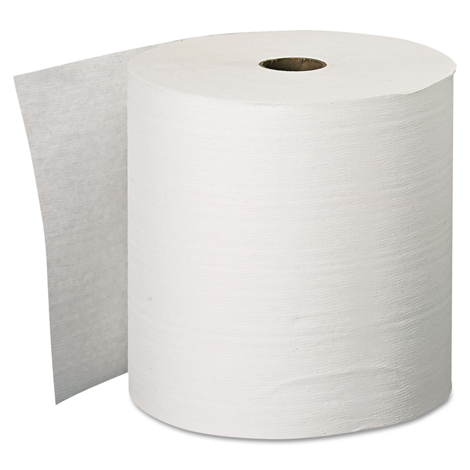  Scott 11090 Essential Plus Hard Roll Towels, 1.5 Core, 8 x 600 ft, White, 6 Rolls/Carton (KCC11090) 