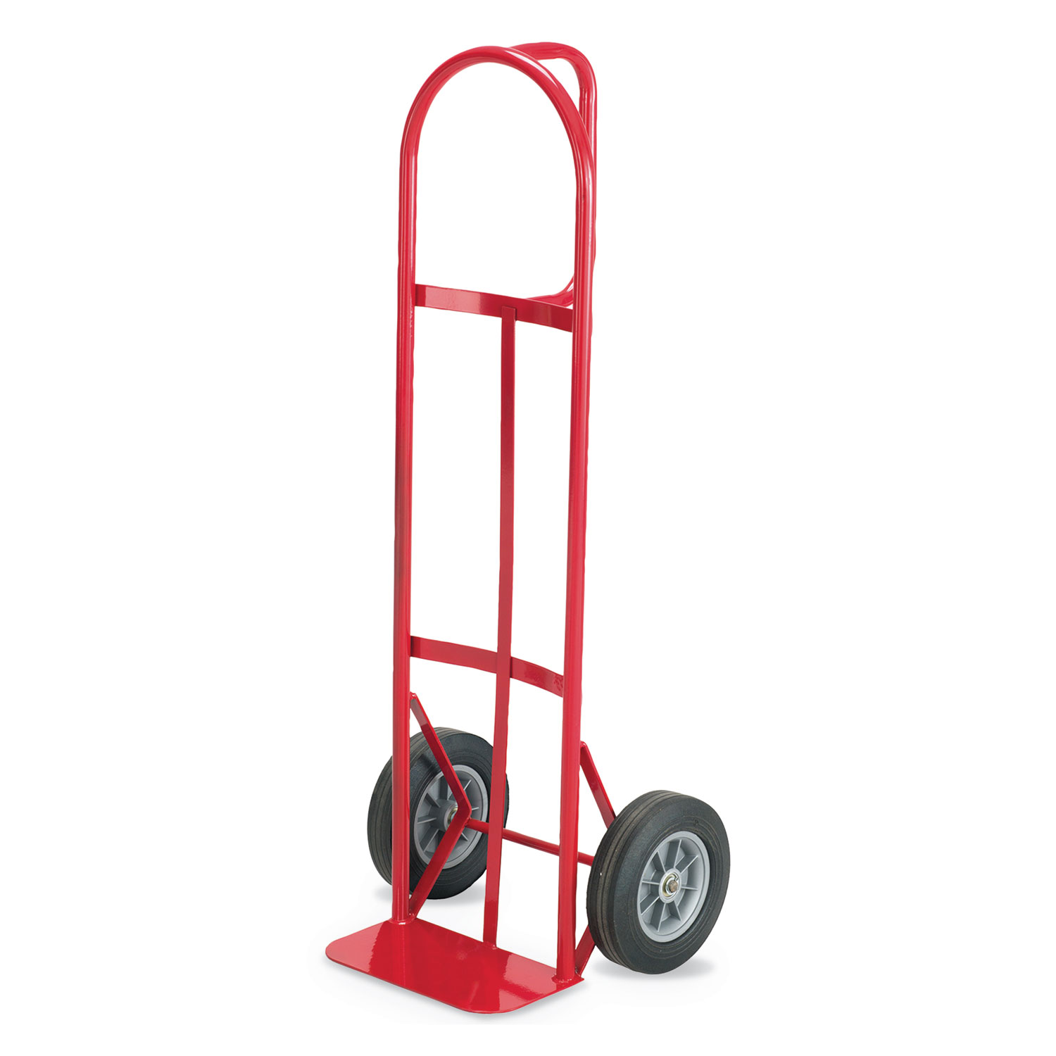  Safco 4084R Two-Wheel Steel Hand Truck, 500 lb Capacity, 18w x 47h, Red (SAF4084R) 