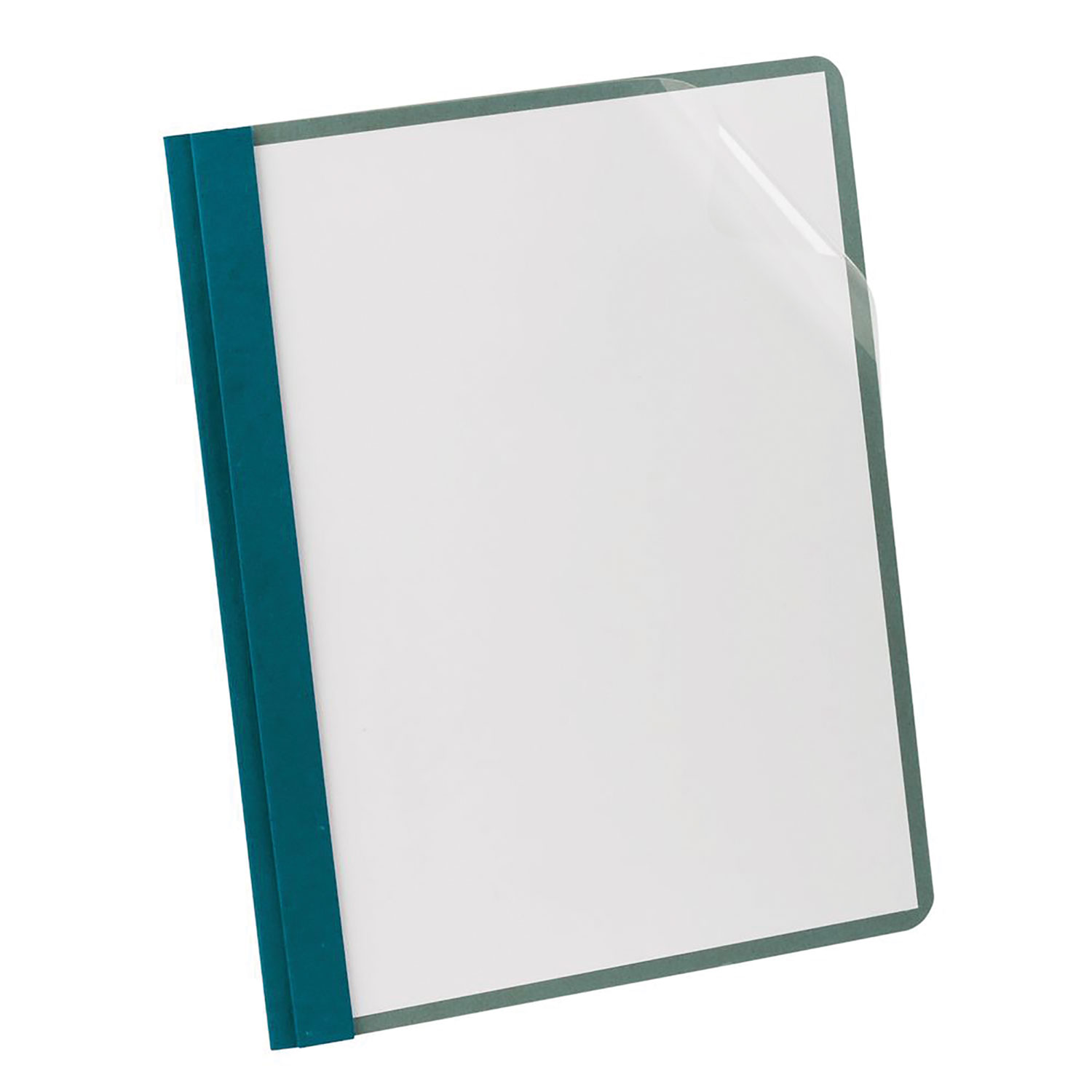  Oxford 57872EE Earthwise by Oxford Recycled Clear Front Report Covers, Letter Size, Blue, 25/BX (OXF57872) 