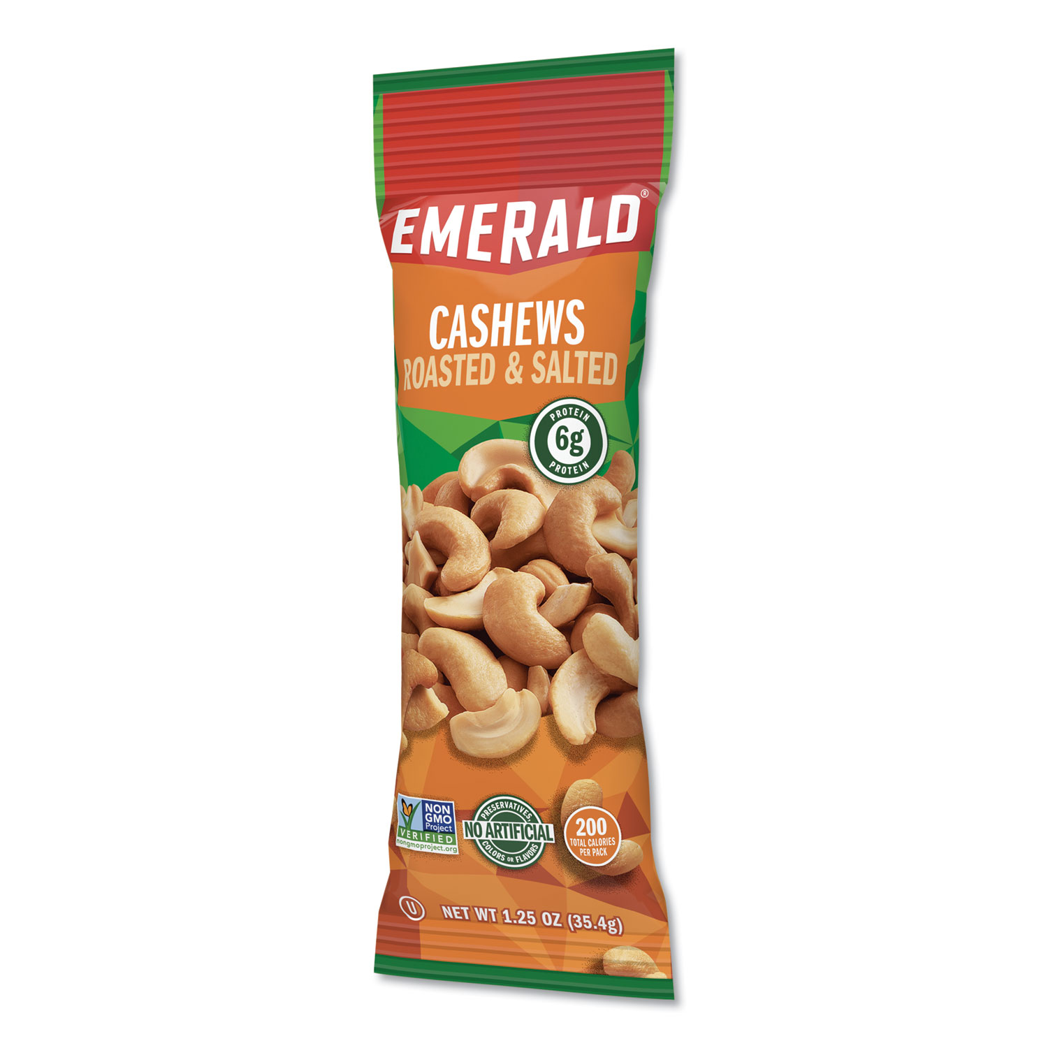  Emerald 94017 Cashew Pieces, 1.25 oz Tube Package, 12/Box (DFD94017) 