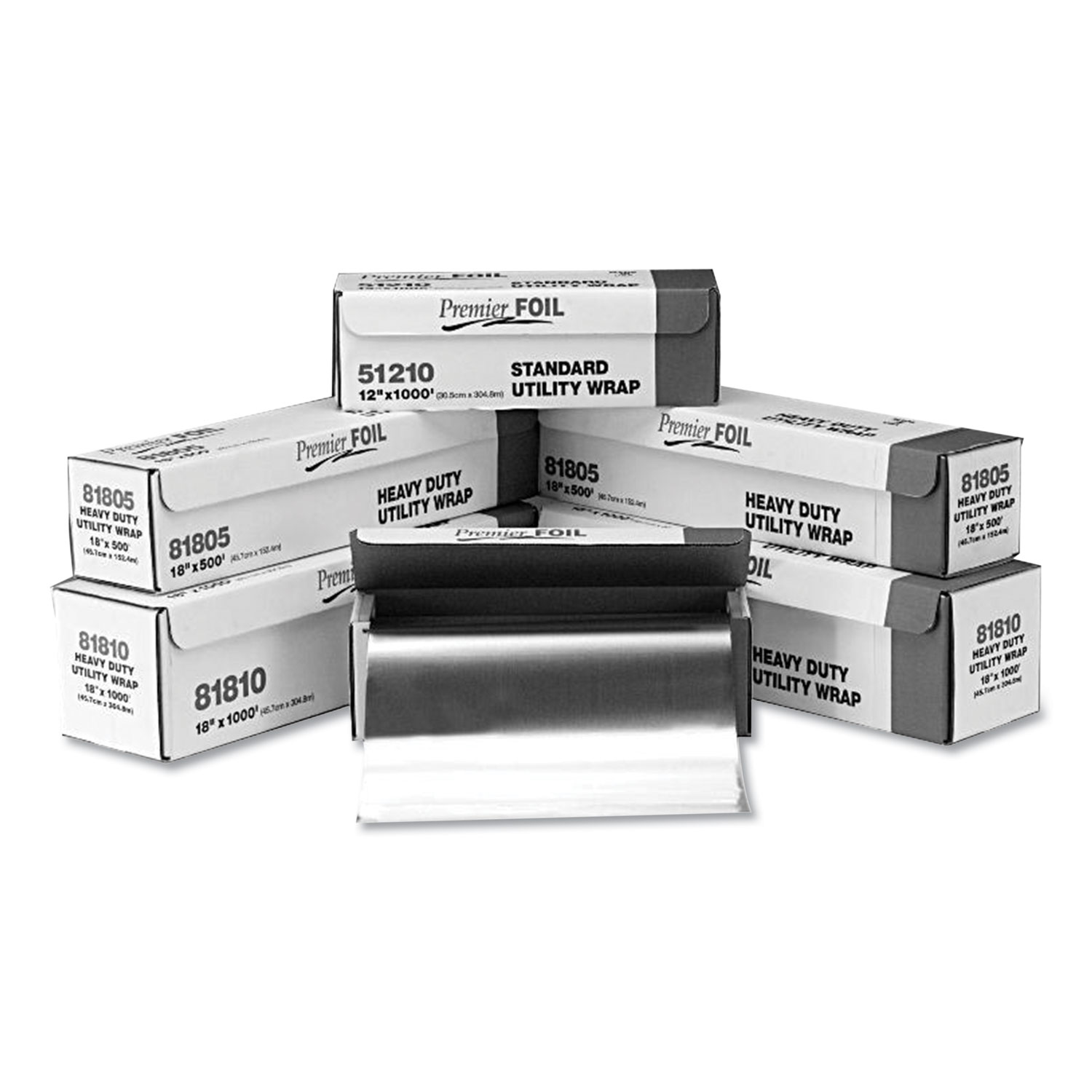  GEN 51205 Standard Aluminum Foil Roll, 12 x 500 ft (GEN7110) 