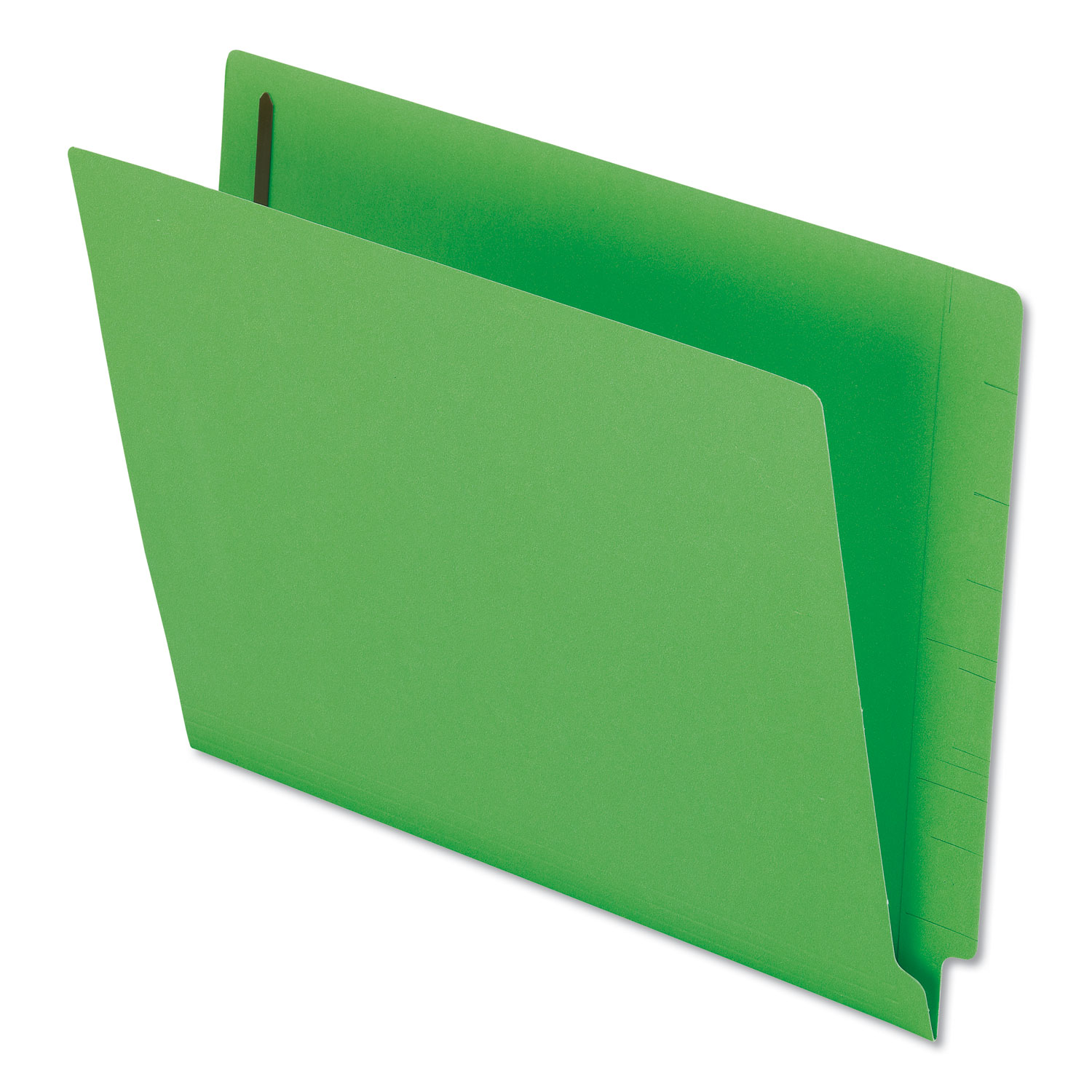  Pendaflex H10U13GR Colored Reinforced End Tab Fasteners Folders, Straight Tab, Letter Size, Green, 50/Box (PFXH10U13GR) 
