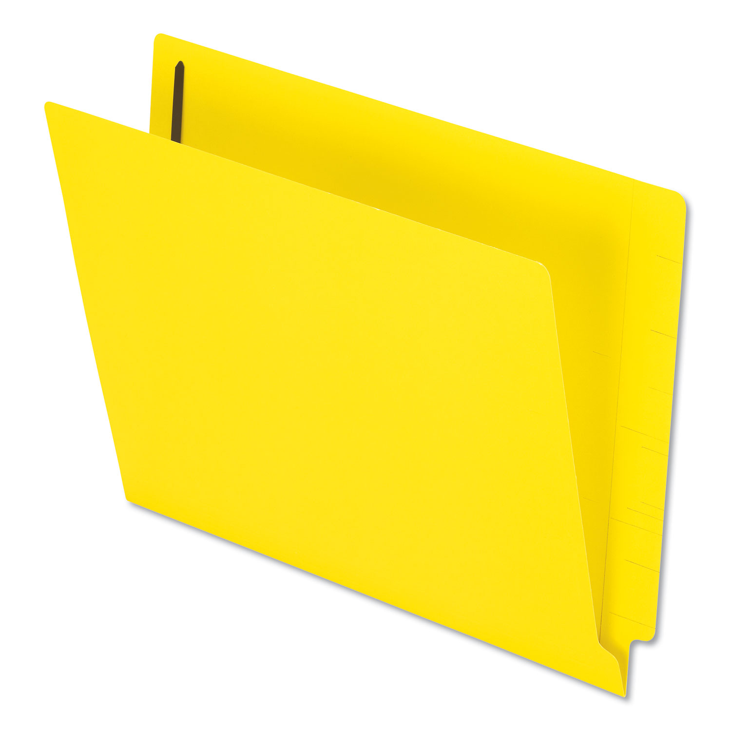  Pendaflex H10U13Y Colored Reinforced End Tab Fasteners Folders, Straight Tab, Letter Size, Yellow, 50/Box (PFXH10U13Y) 