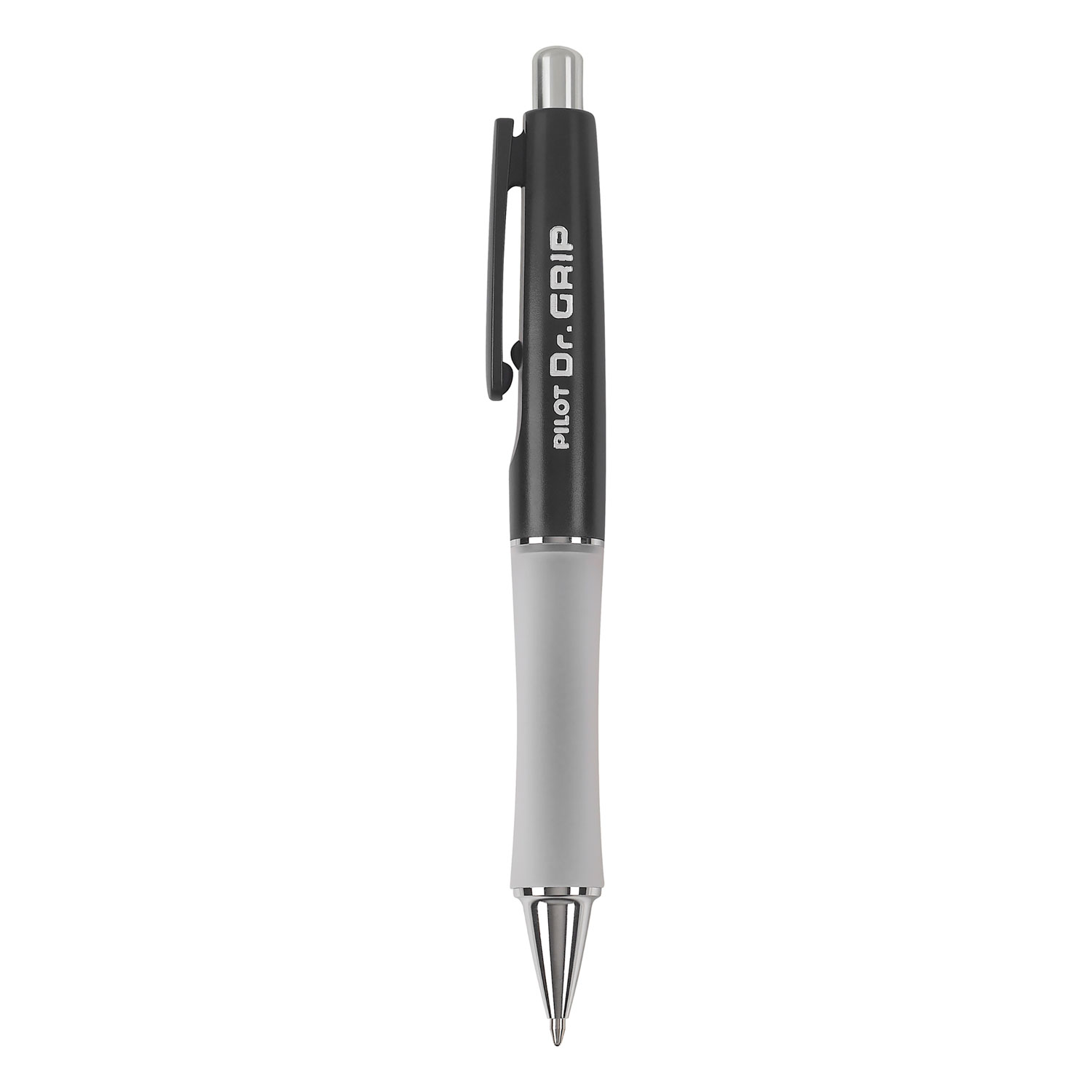  Pilot 36100 Dr. Grip Retractable Ballpoint Pen, Medium 1mm, Black Ink, Black Barrel (PIL36100) 