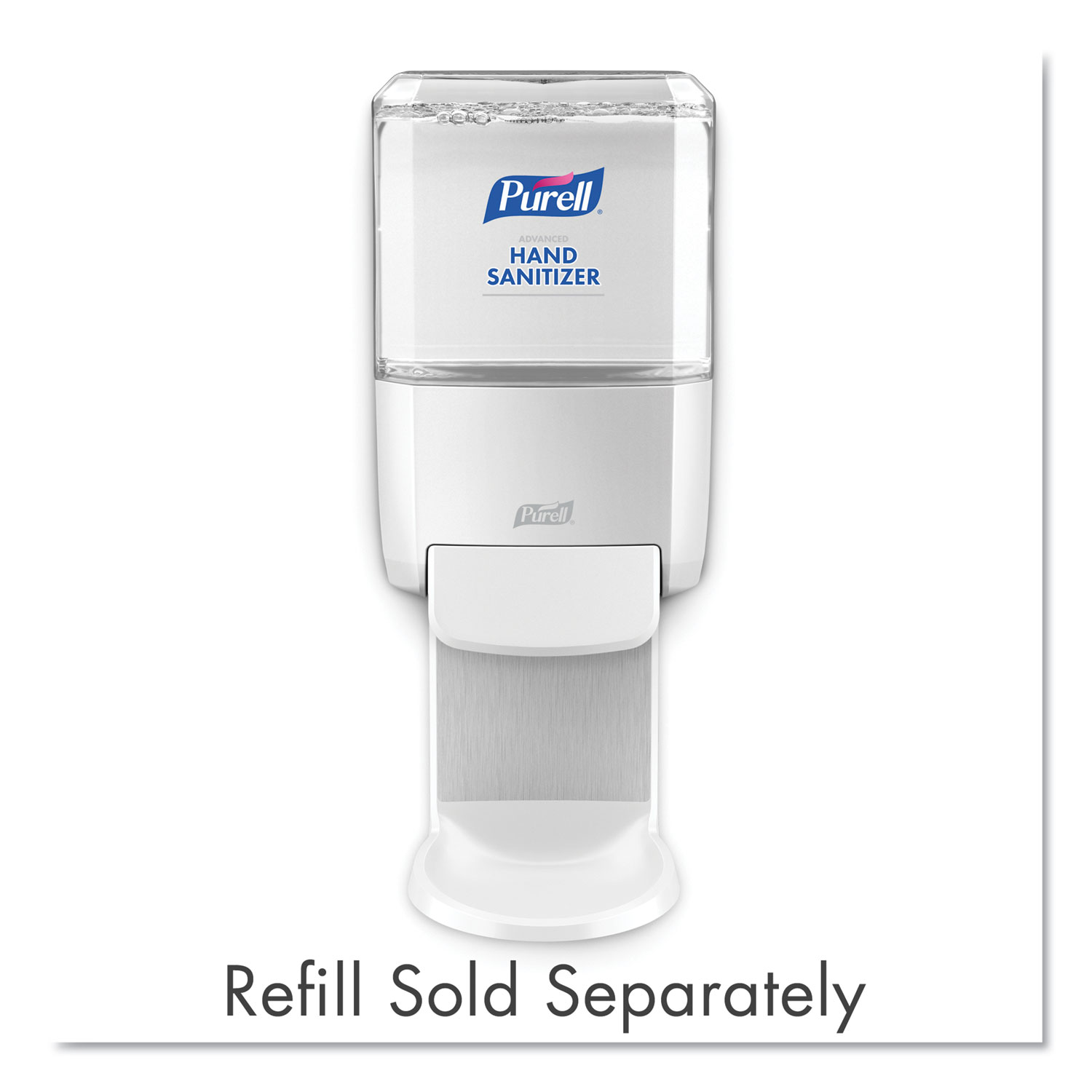  PURELL 5020-01 Push-Style Hand Sanitizer Dispenser, 1200 mL, 5.25 x 8.56 x 12.13, White (GOJ502001) 