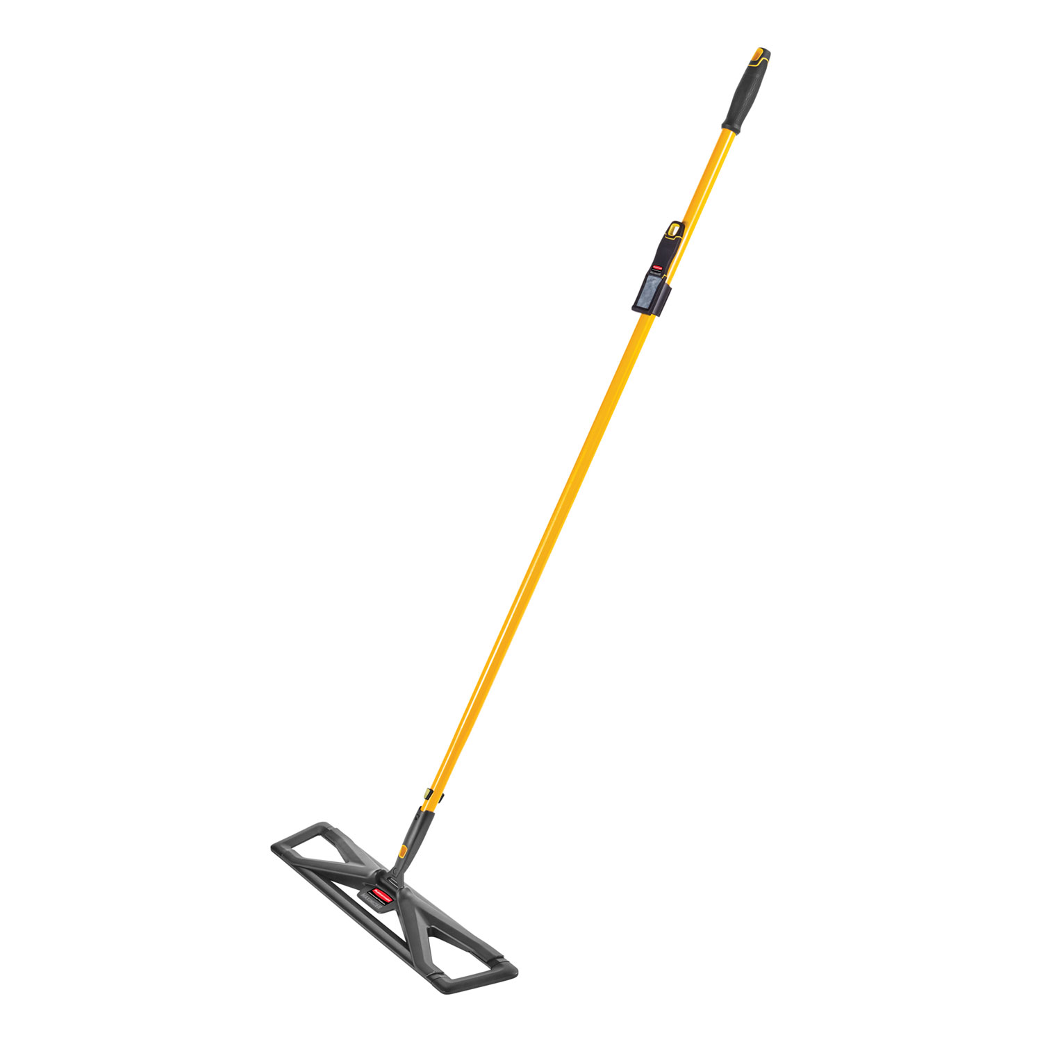  Rubbermaid Commercial 2018809 Maximizer Dust Mop Frame with Handle and Scraper, 36 x 5.5, Yellow/Black (RCP2018809) 