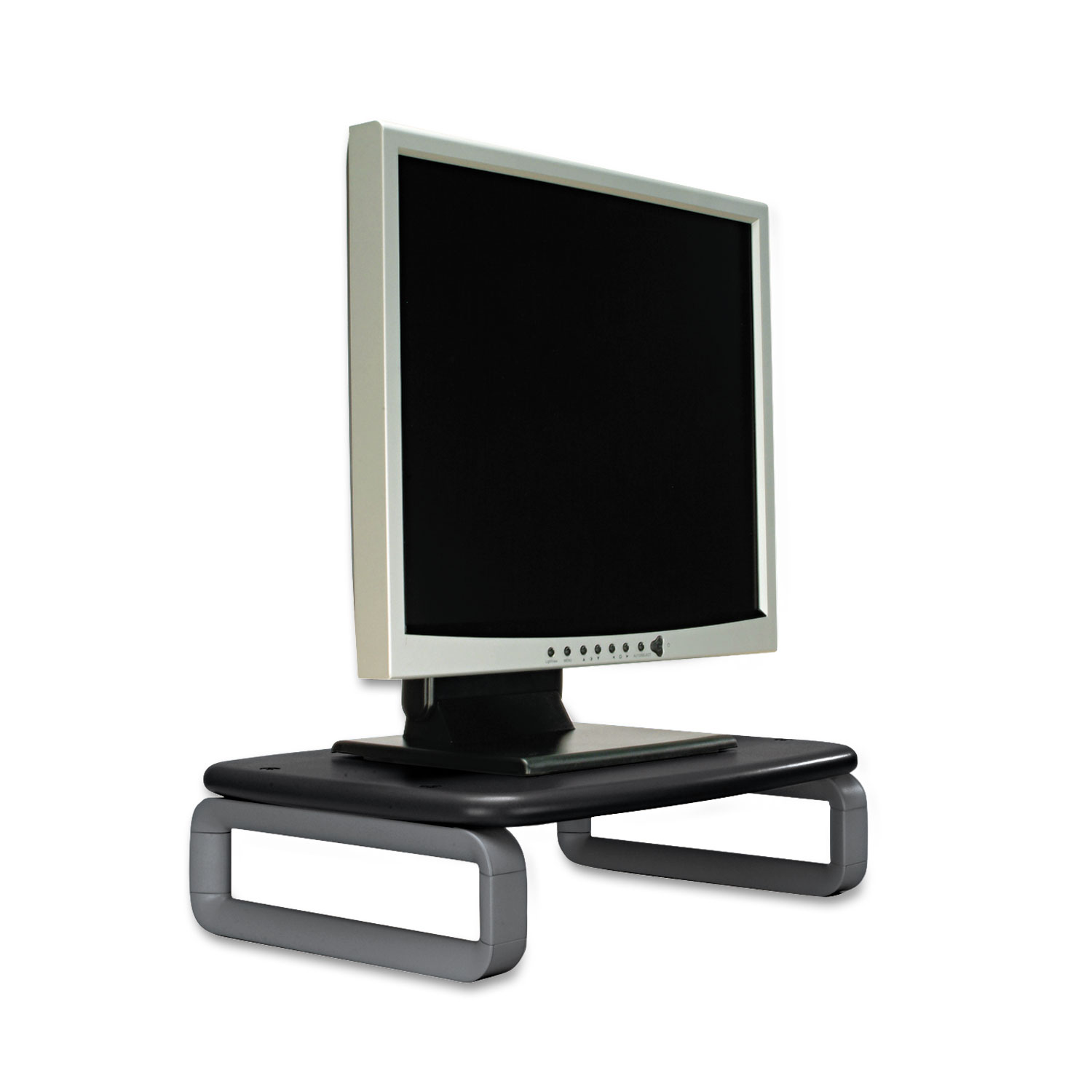  Kensington K60089 Monitor Stand Plus with SmartFit System, 15.5 x 12 x 6, Black/Gray (KMW60089) 