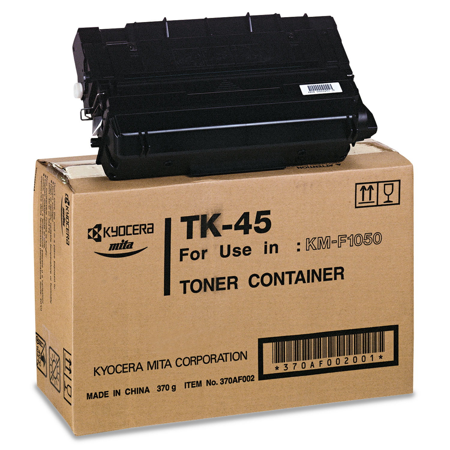 TK45 Toner, 12000 Page-Yield, Black