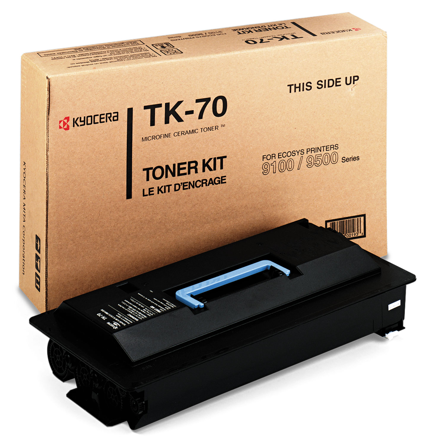 TK70 Toner, 40000 Page-Yield, Black