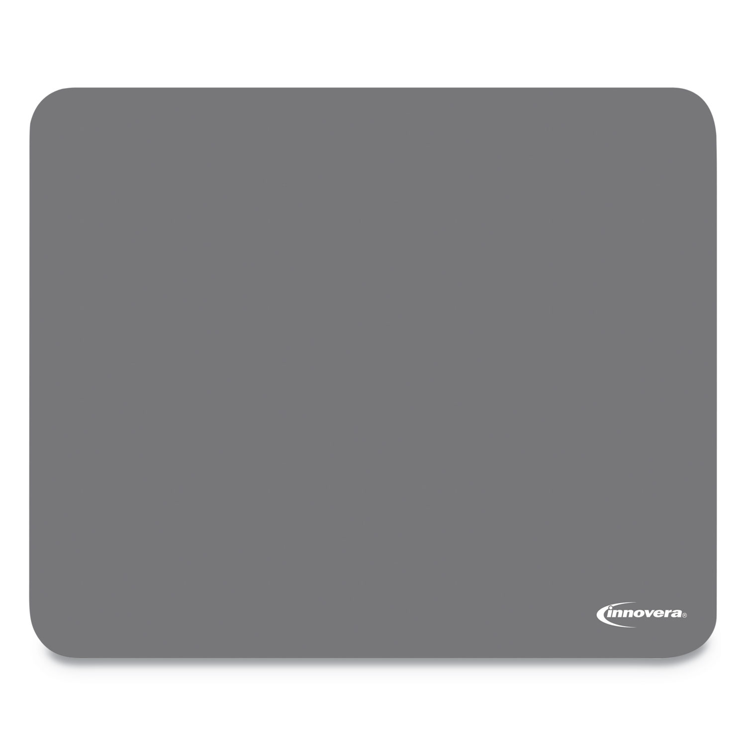  Innovera IVR52449 Latex-Free Mouse Pad, Gray (IVR52449) 