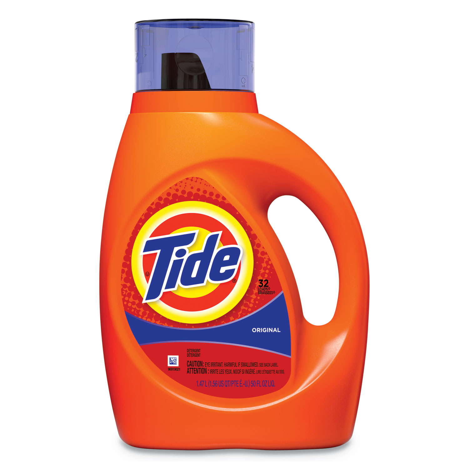  Tide 40213 Liquid Tide Laundry Detergent, 50 oz Bottle, 6/Carton (PGC40213) 