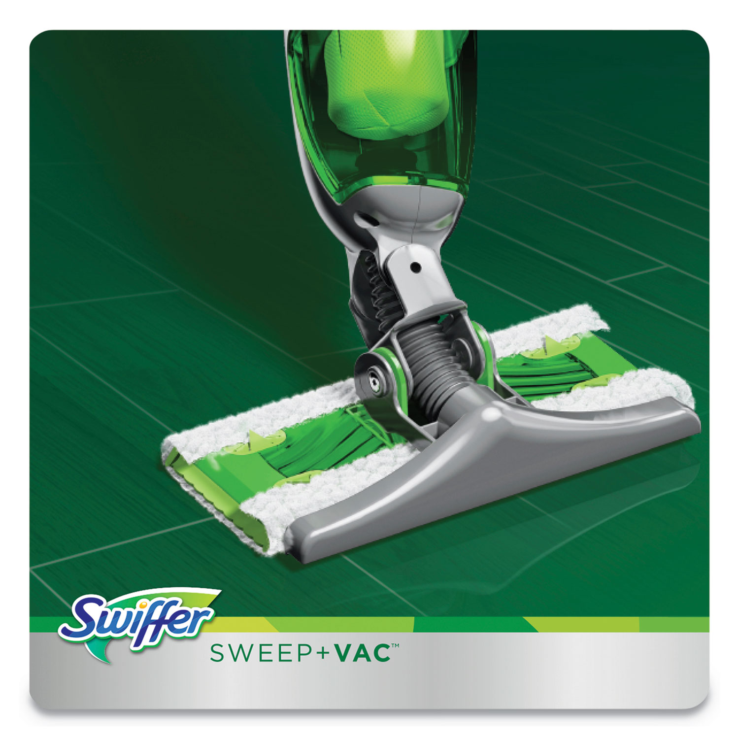 Swiffer® Sweep + Vac Starter Kit with 8 Dry Cloths, 10