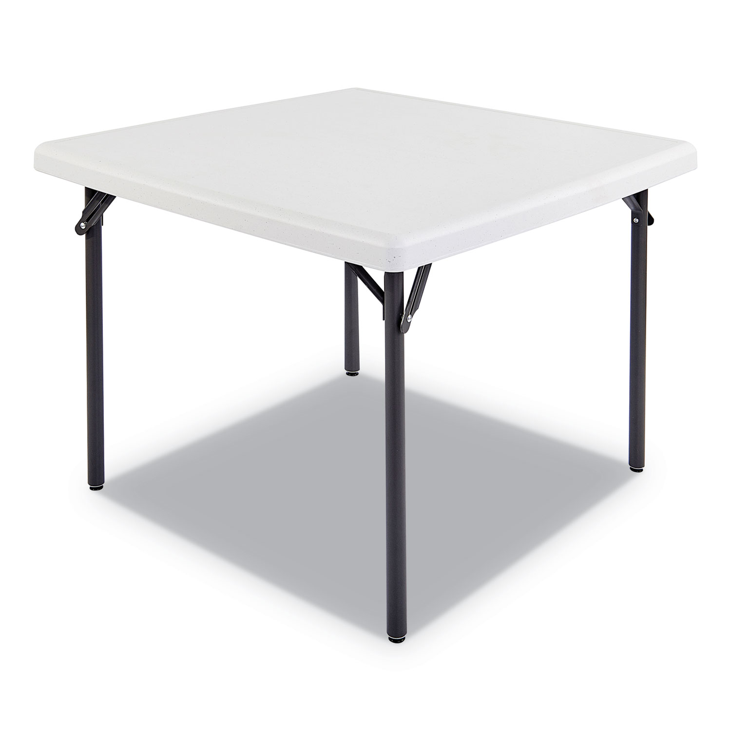  Iceberg 65273 IndestrucTables Too 1200 Series Folding Table, 37w x 37d x 29h, Platinum (ICE65273) 
