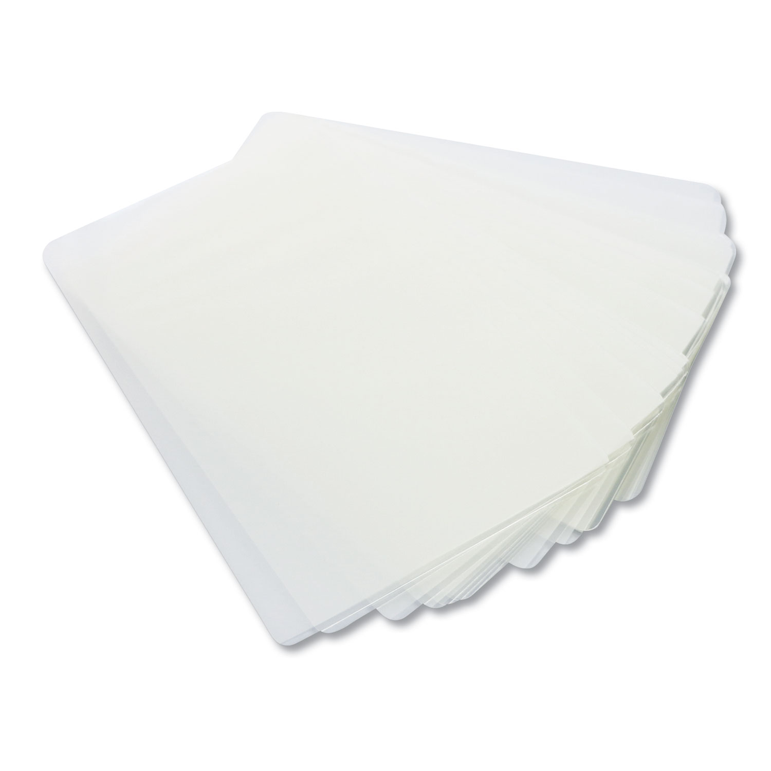 Clear Laminating Pouches, 5 mil, 2 1/4 X 3 3/4, Business Card Size, 100/Box