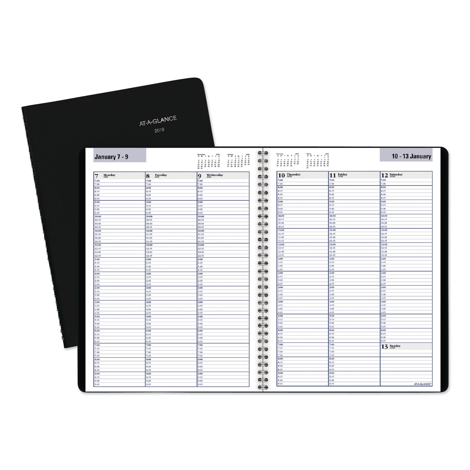 Weekly Appointment Book by AT-A-GLANCE® DayMinder® AAGG52000 ...