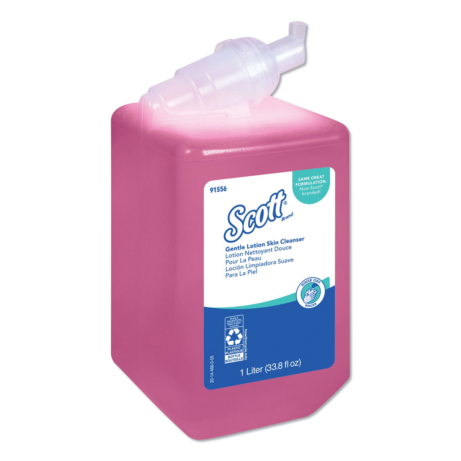  Scott KCC 91556 Essential Skin Cleanser, Floral, 1000 mL Refill, 6/Carton (KCC91556) 