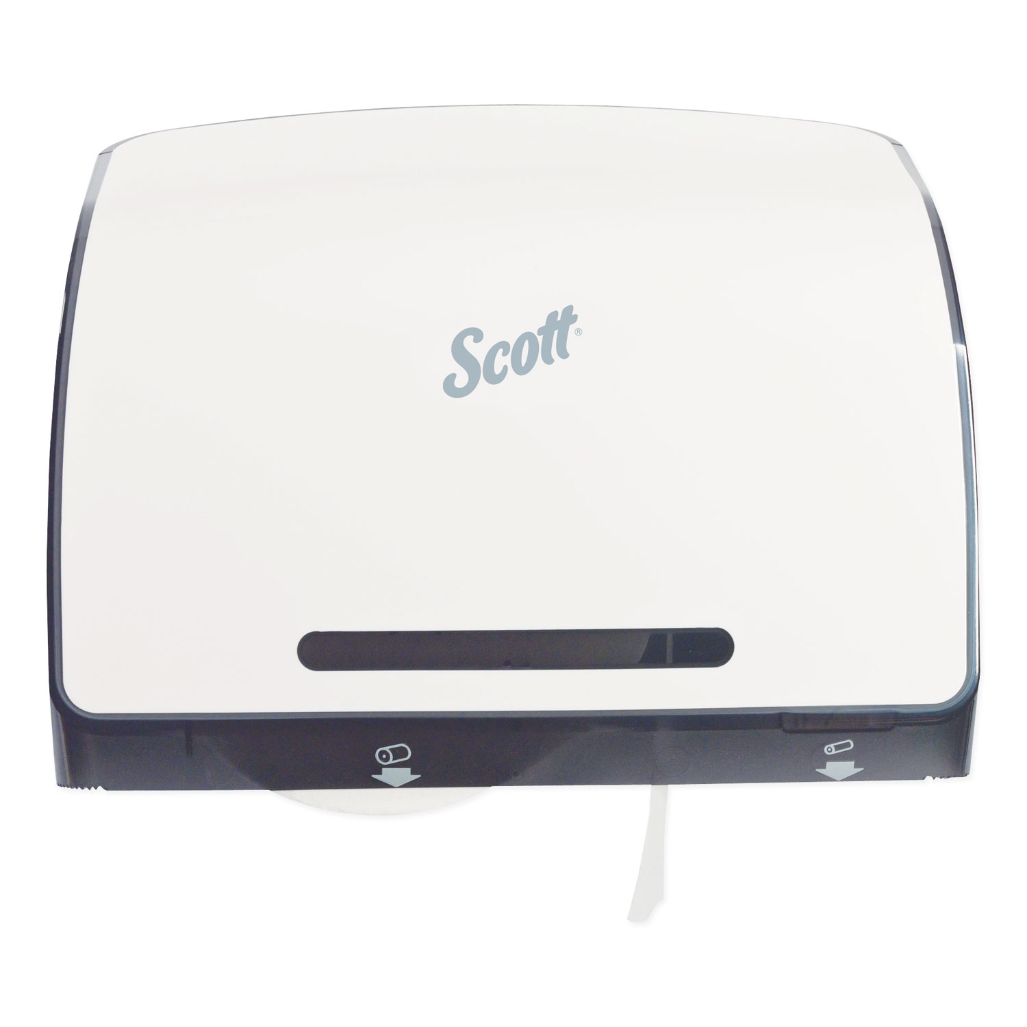  Scott 34832 Pro Coreless Jumbo Roll Tissue Dispenser, 14 1/10 x 5 4/5 x 10 2/5, White (KCC34832) 