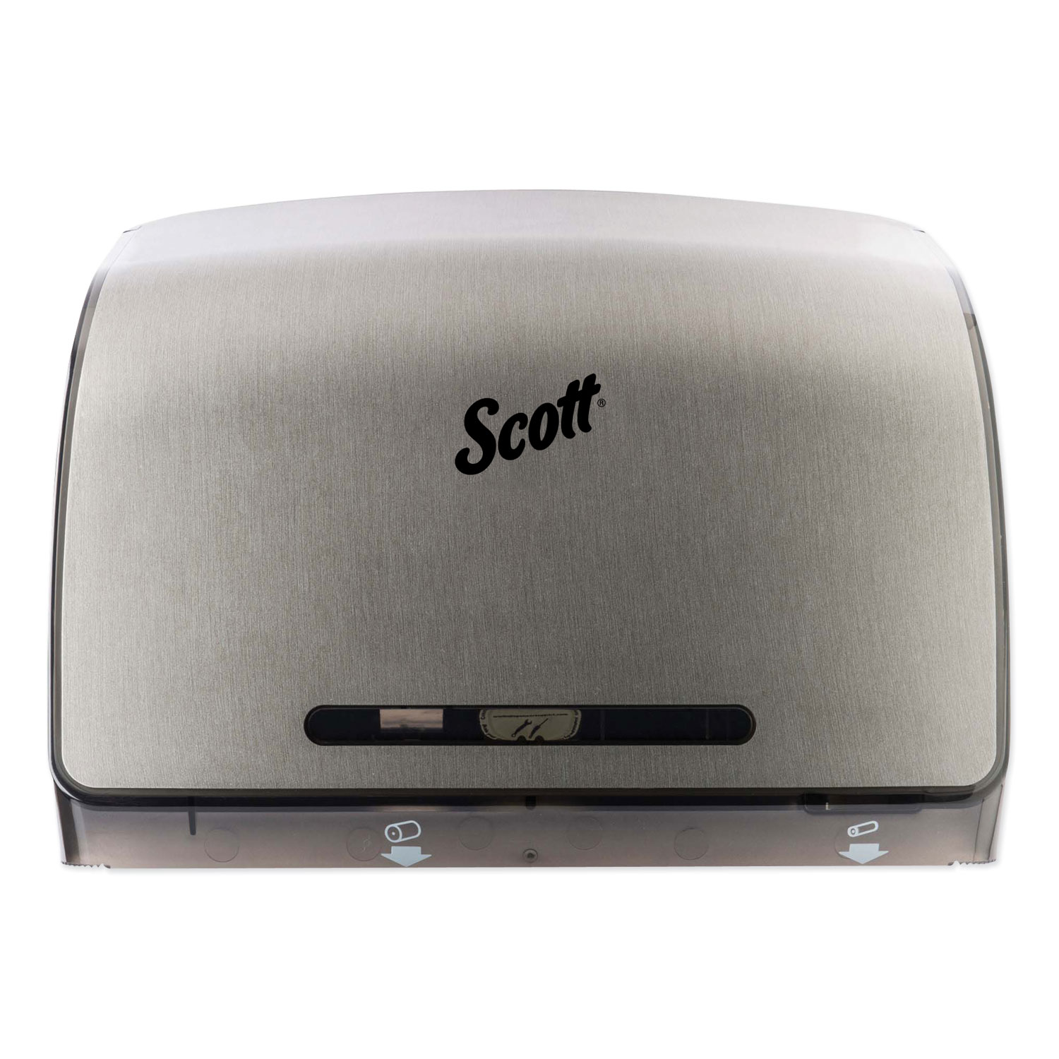  Scott 39709 Pro Coreless Jumbo Roll Tissue Dispenser, 14 1/10 x 5 4/5  x 10 2/5, Metallic (KCC39709) 