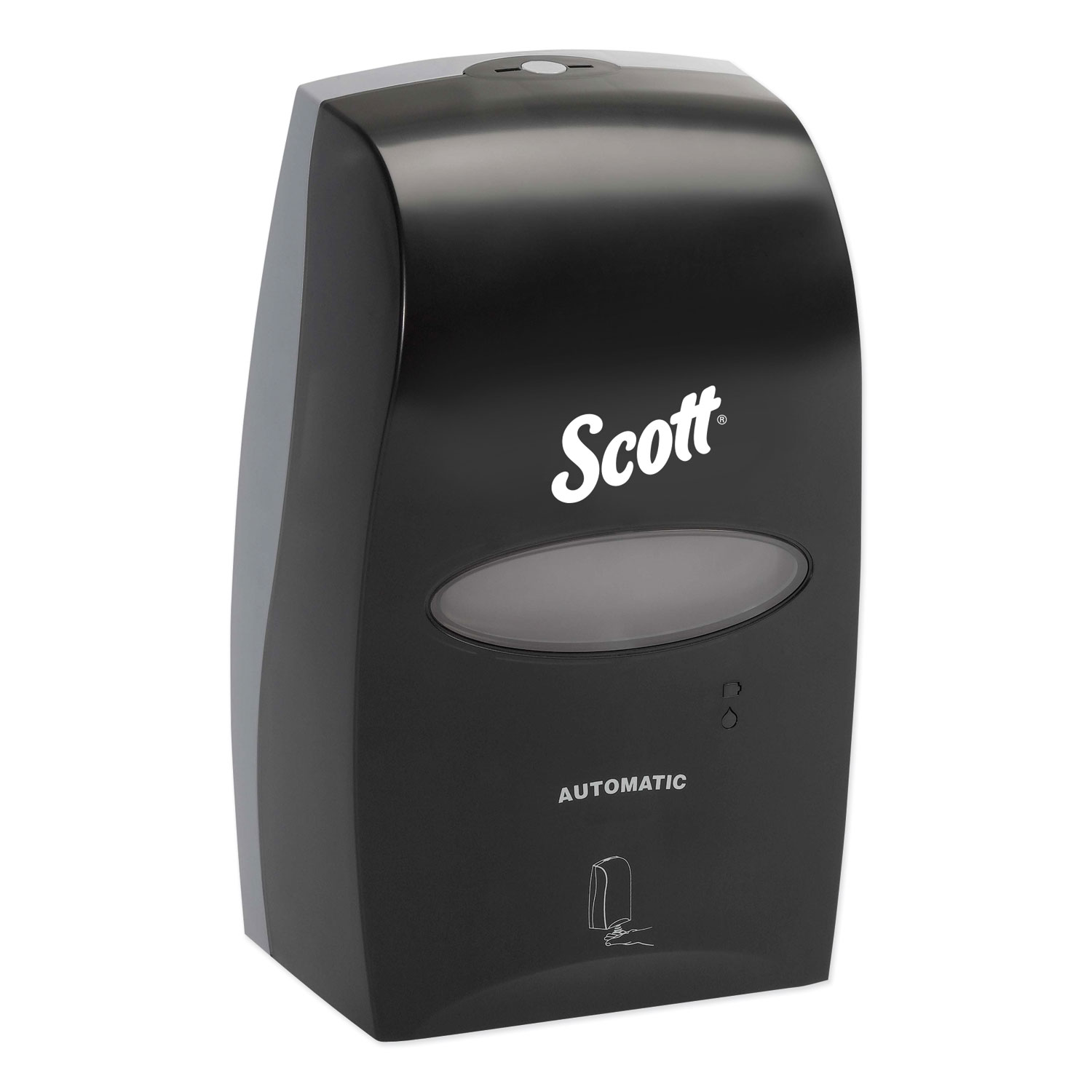  Scott 92148 Essential Electronic Skin Care Dispenser, 1200 mL, 7.25 x 4 x 11.48, Black (KCC92148) 