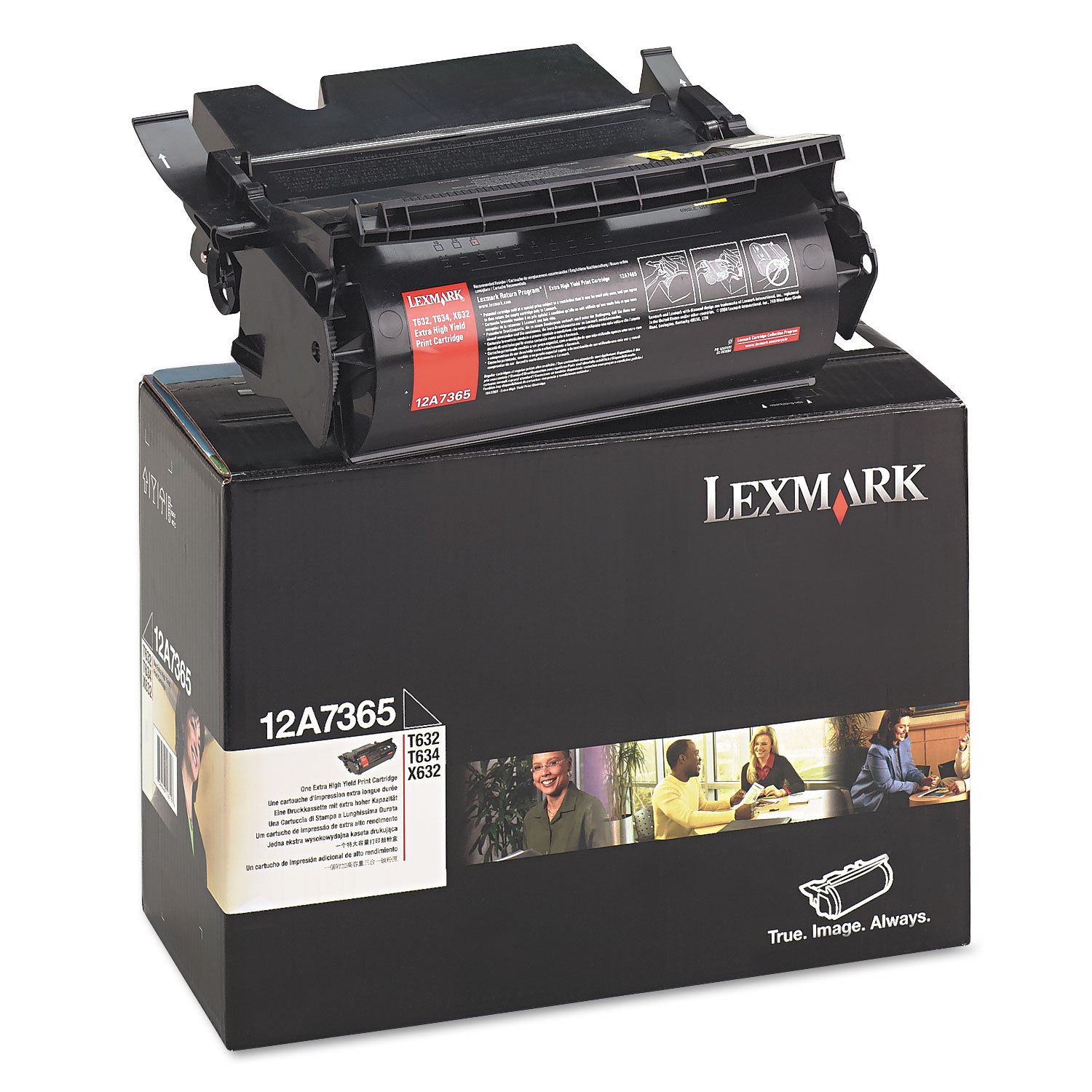 12A7365 Extra High-Yield Toner, 32000 Page-Yield, Black