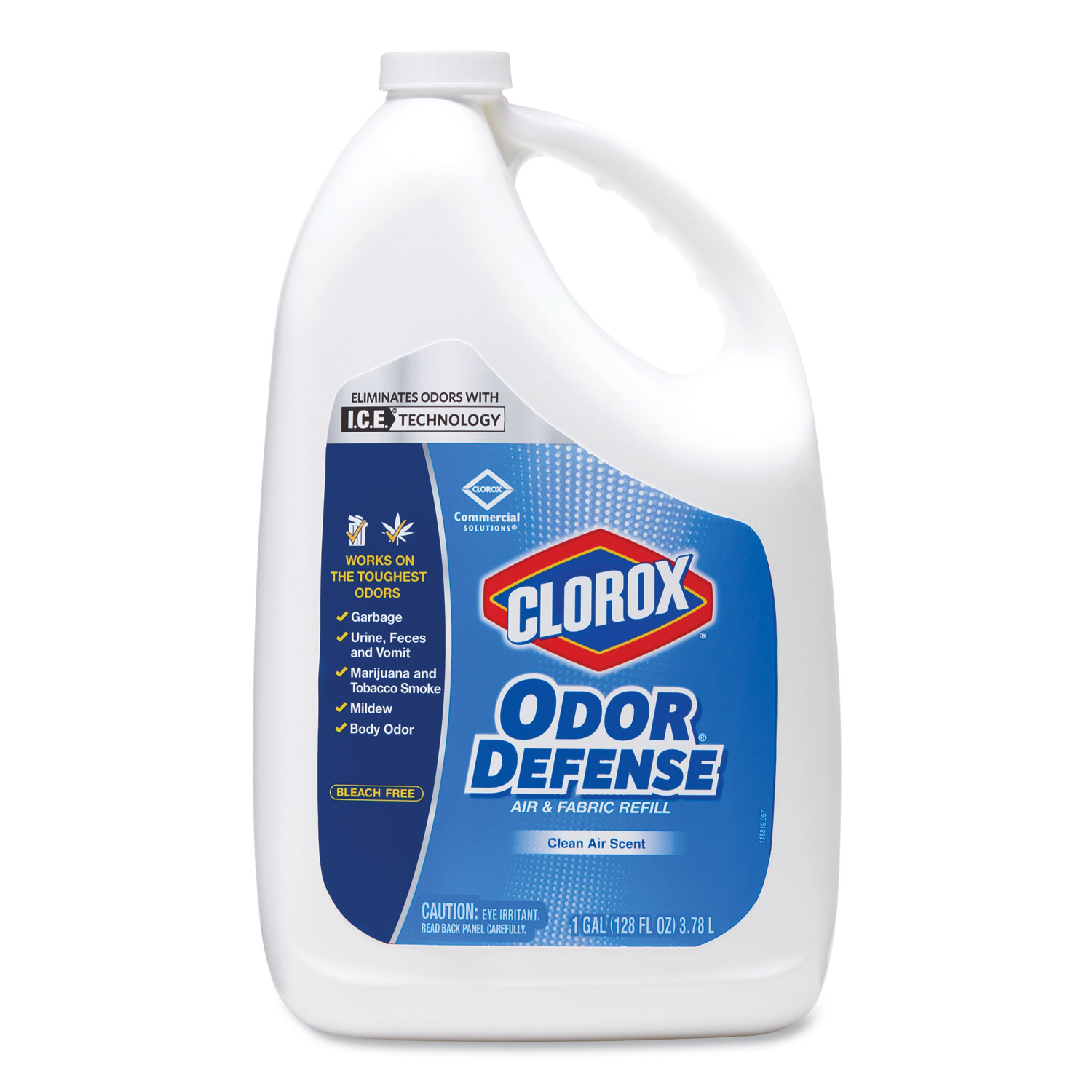  Clorox 31716EA Commercial Solutions Odor Defense Air/Fabric Spray, Clean Air Scent, 1 gal Bottle (CLO31716EA) 
