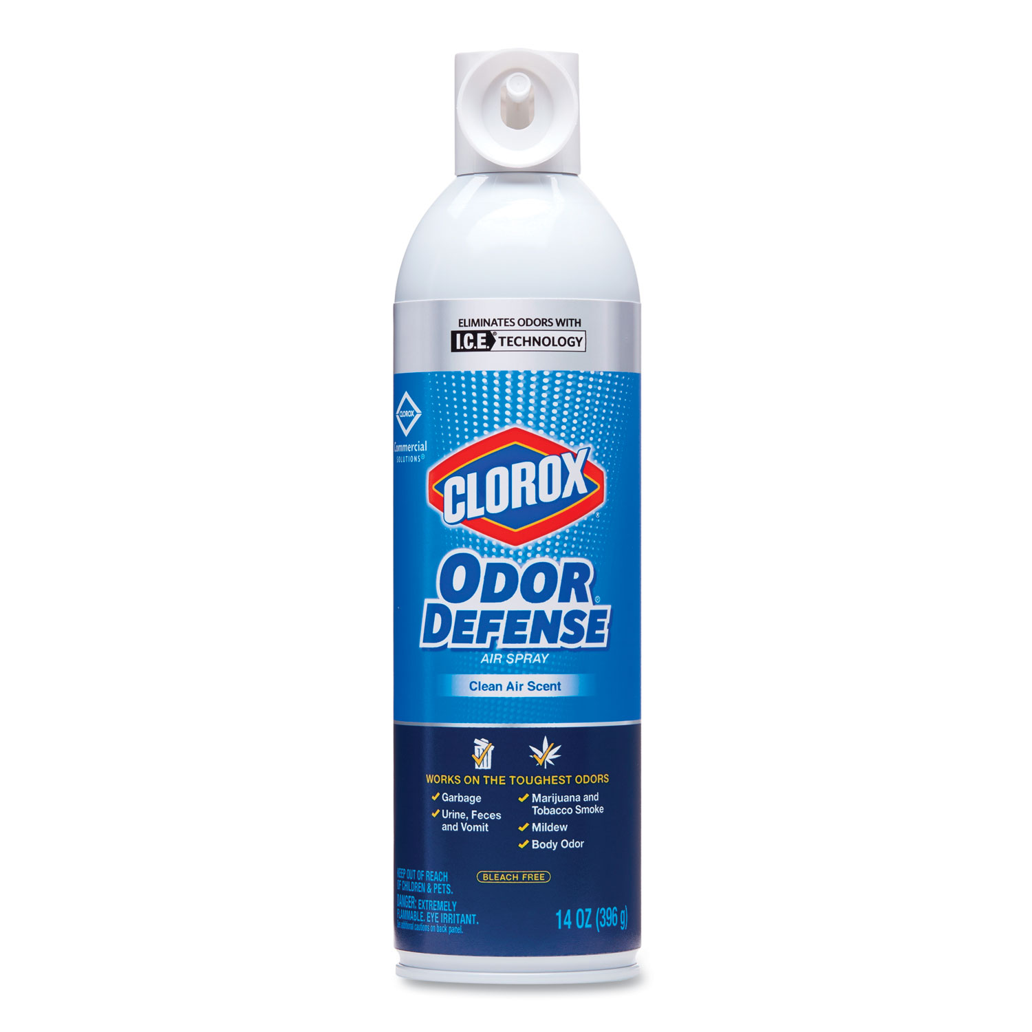  Clorox 31711EA Commercial Solutions Odor Defense, Clean Air Scent, 14 oz Aerosol (CLO31711EA) 