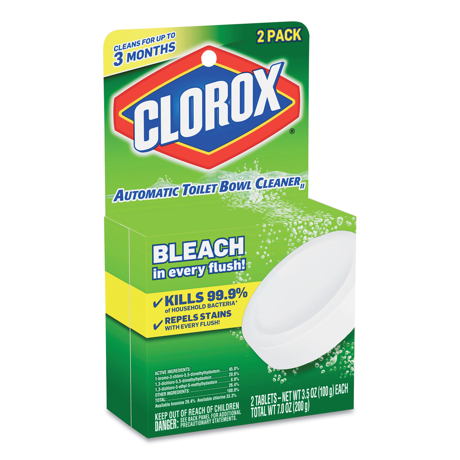 CLO30024CT Clorox Automatic Toilet Bowl Cleaner - Zuma