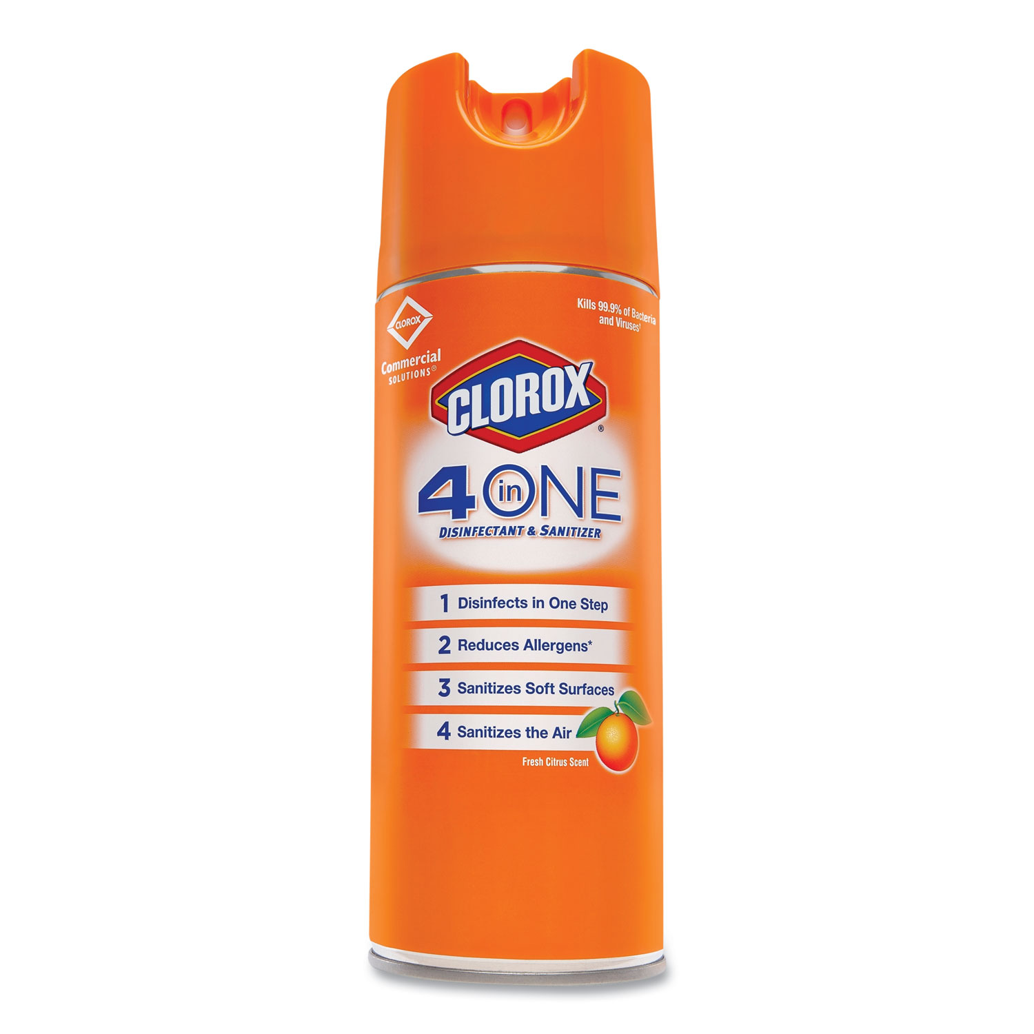 CLO31043 Clorox 4-in-One Disinfectant & Sanitizer - Zuma