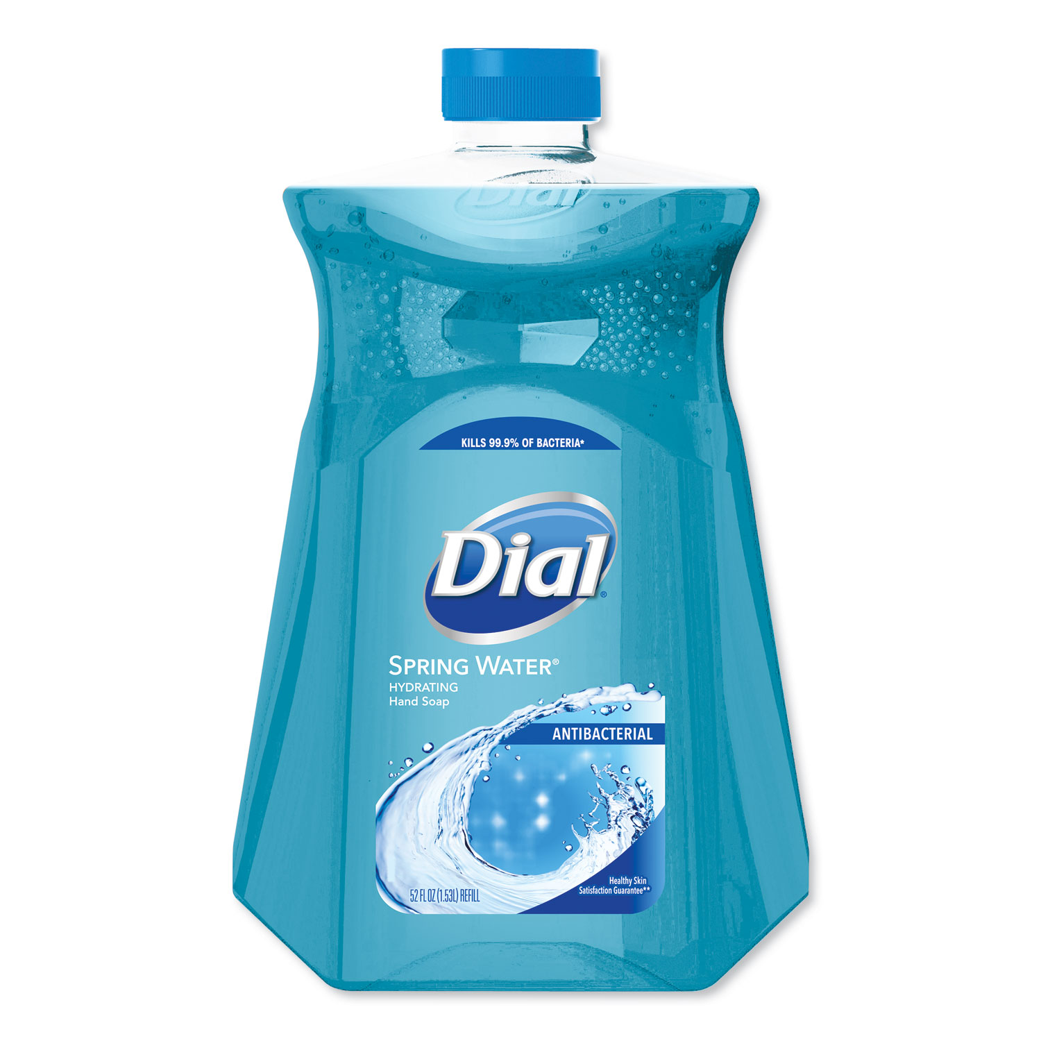  Dial DIA17010EA Antibacterial Liquid Hand Soap, Spring Water, 52 oz Bottle (DIA17010EA) 