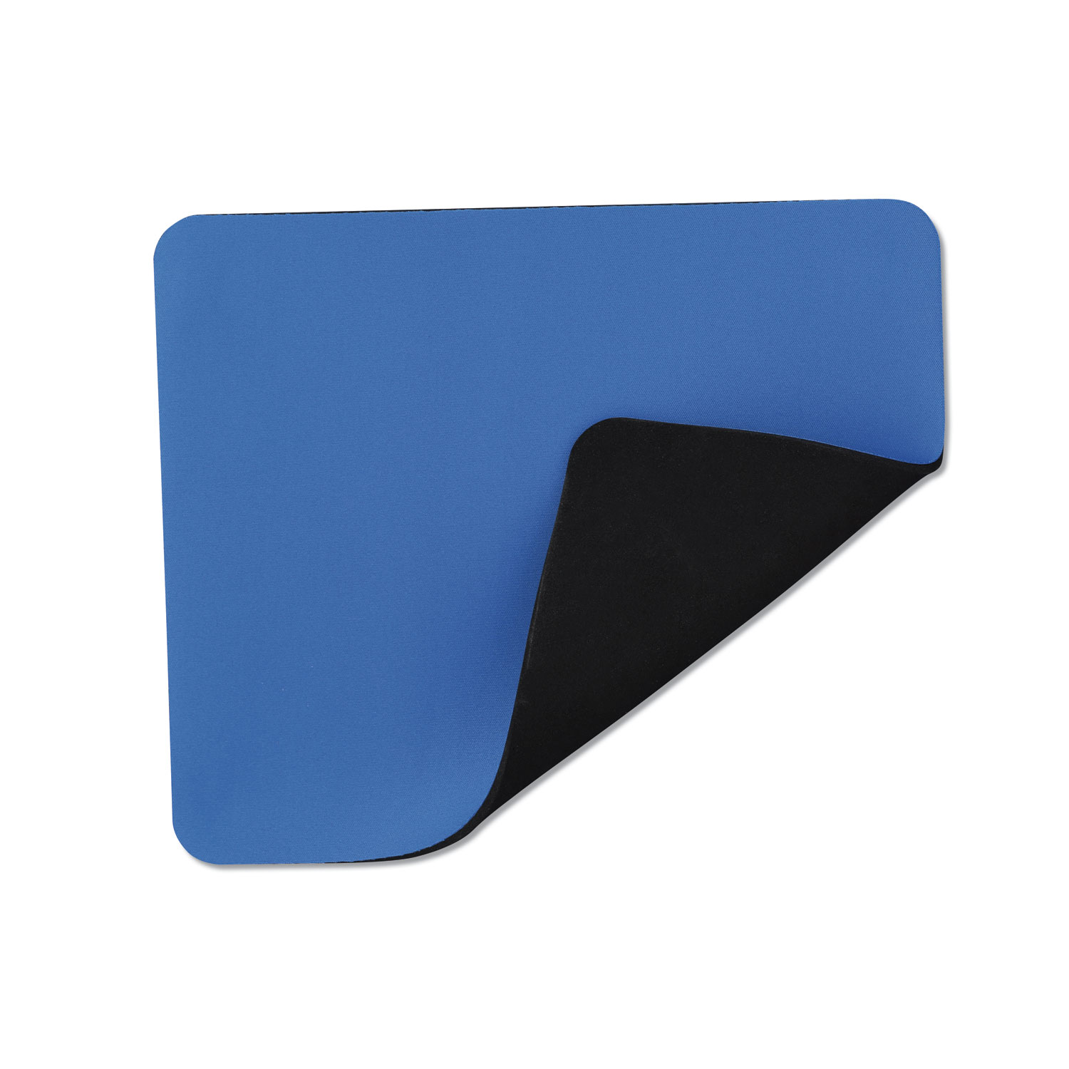 Mouse Pad with Gel Wrist Rest, 8.25 x 9.62, Blue - Zerbee