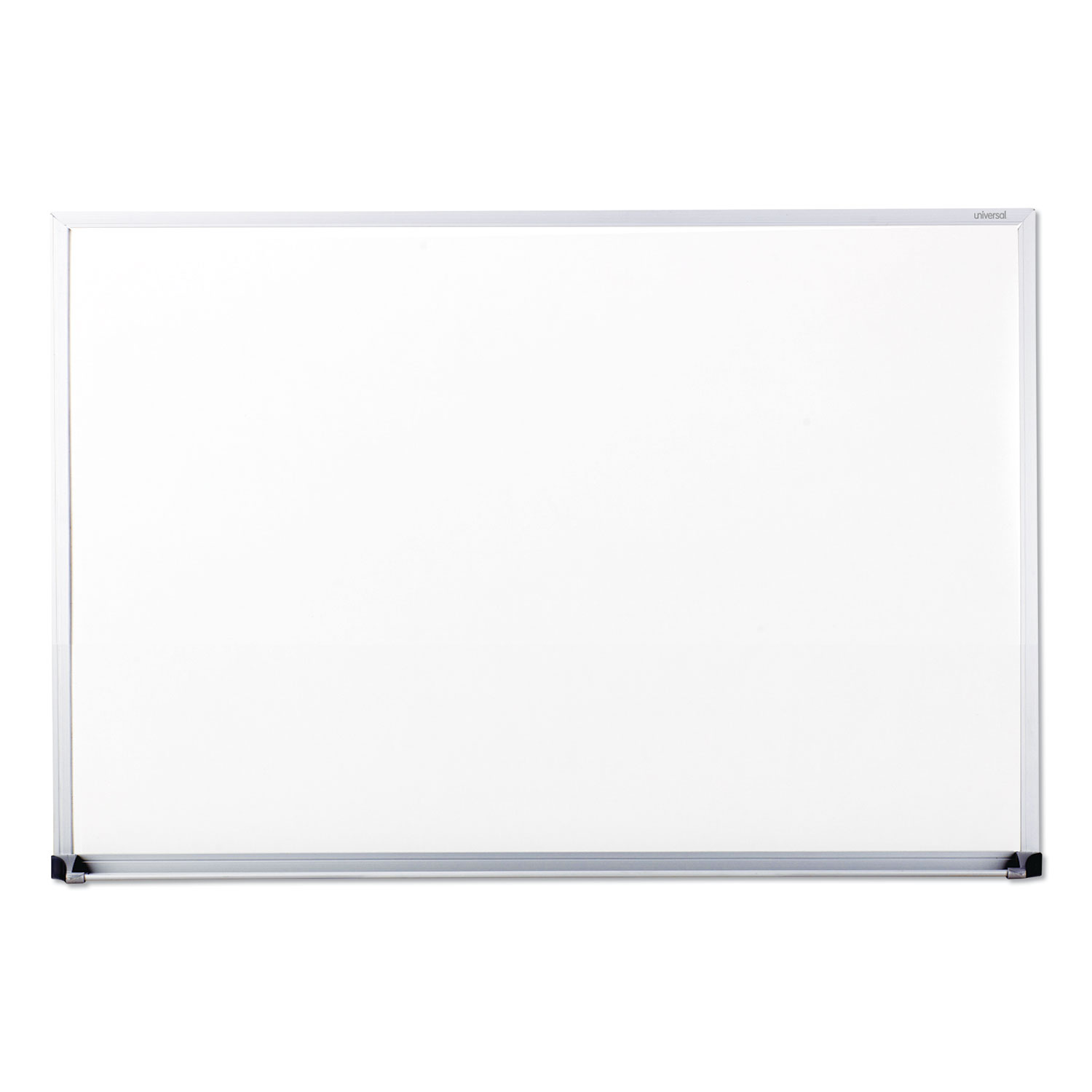 Dry Erase Board, Melamine, 36 x 24, Satin-Finished Aluminum Frame