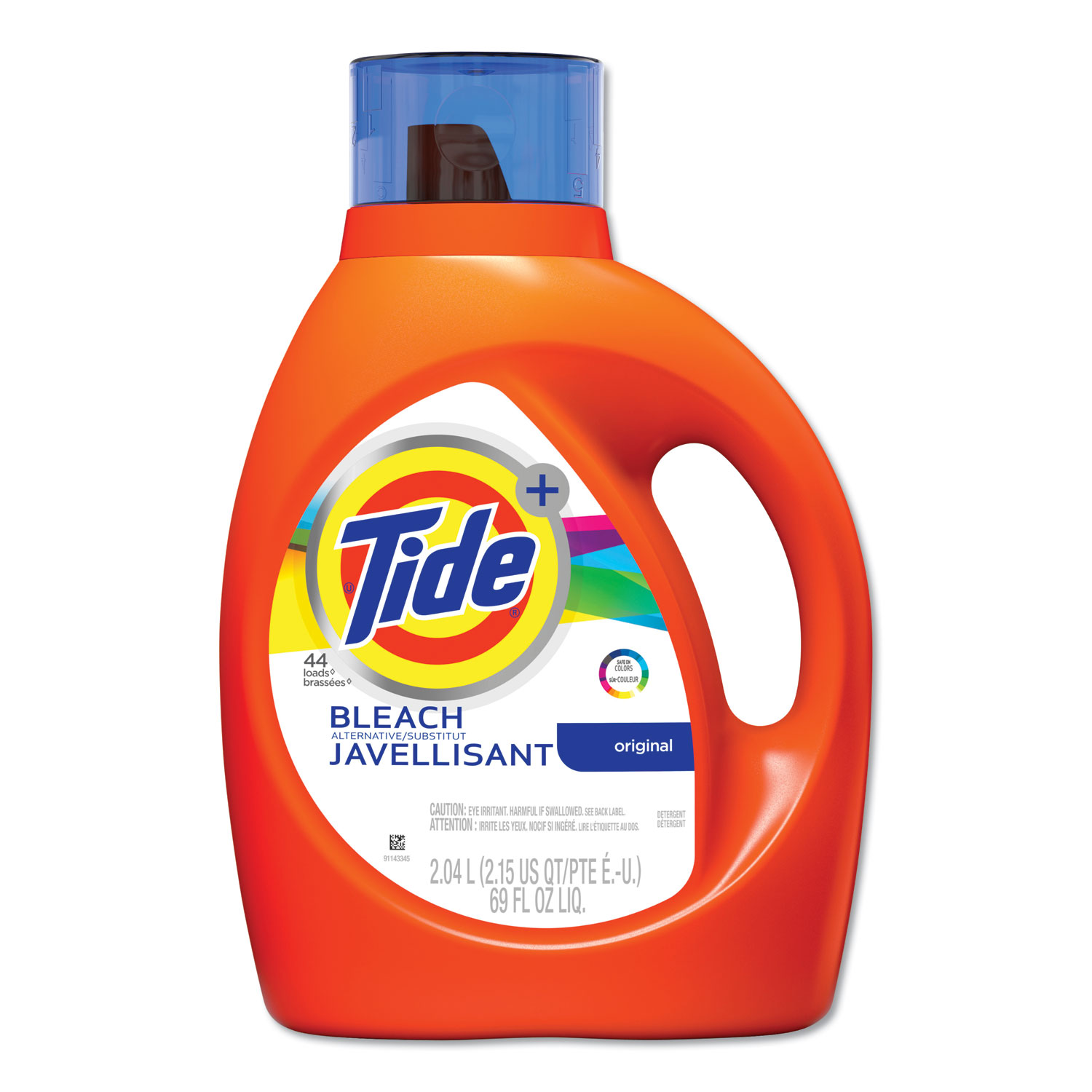  Tide 87545 Liquid Laundry Detergent plus Bleach Alternative, Original Scent, 69 oz Bottle (PGC87545) 