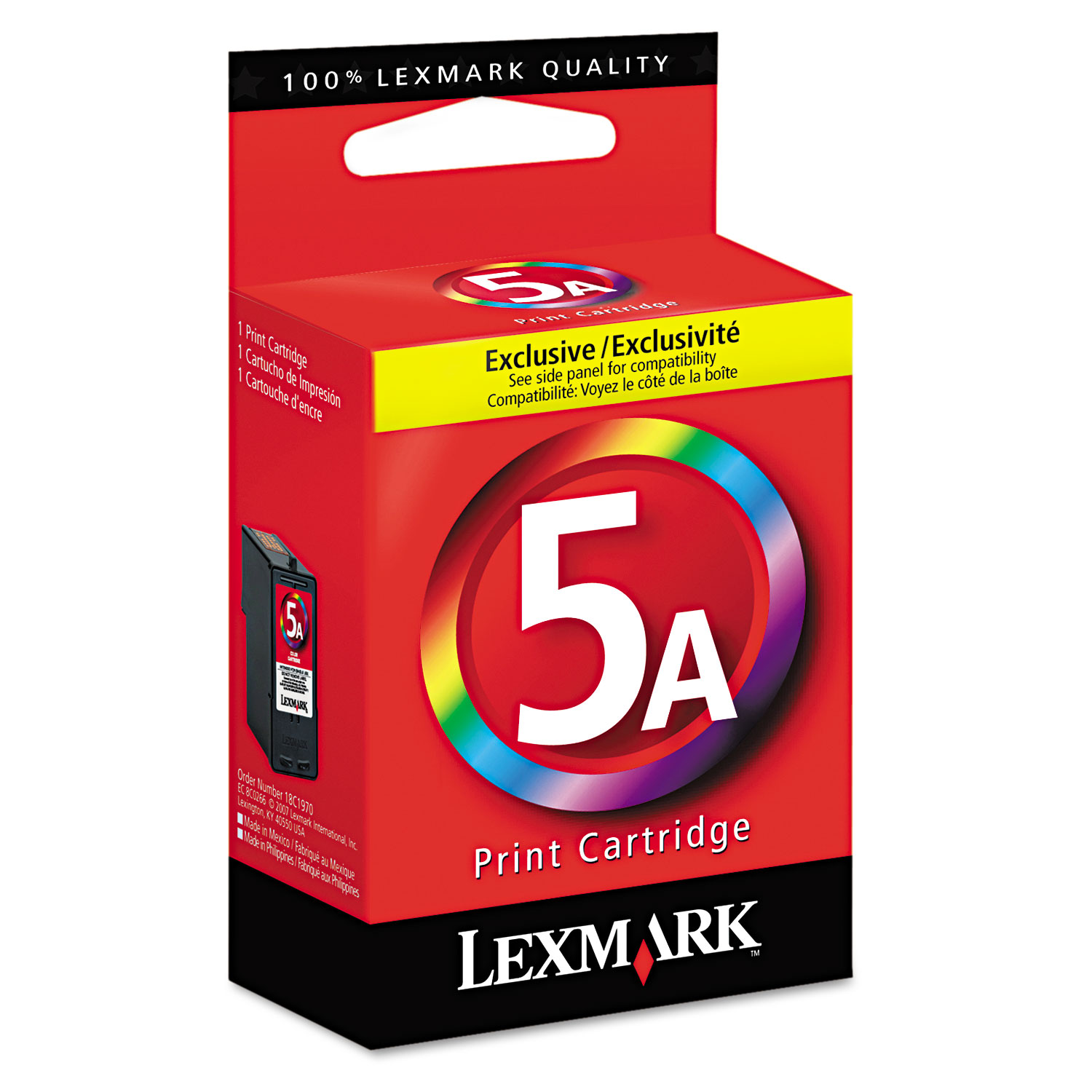 18C1970 (5A) Inkjet Cartridge, 150 Page-Yield, Color