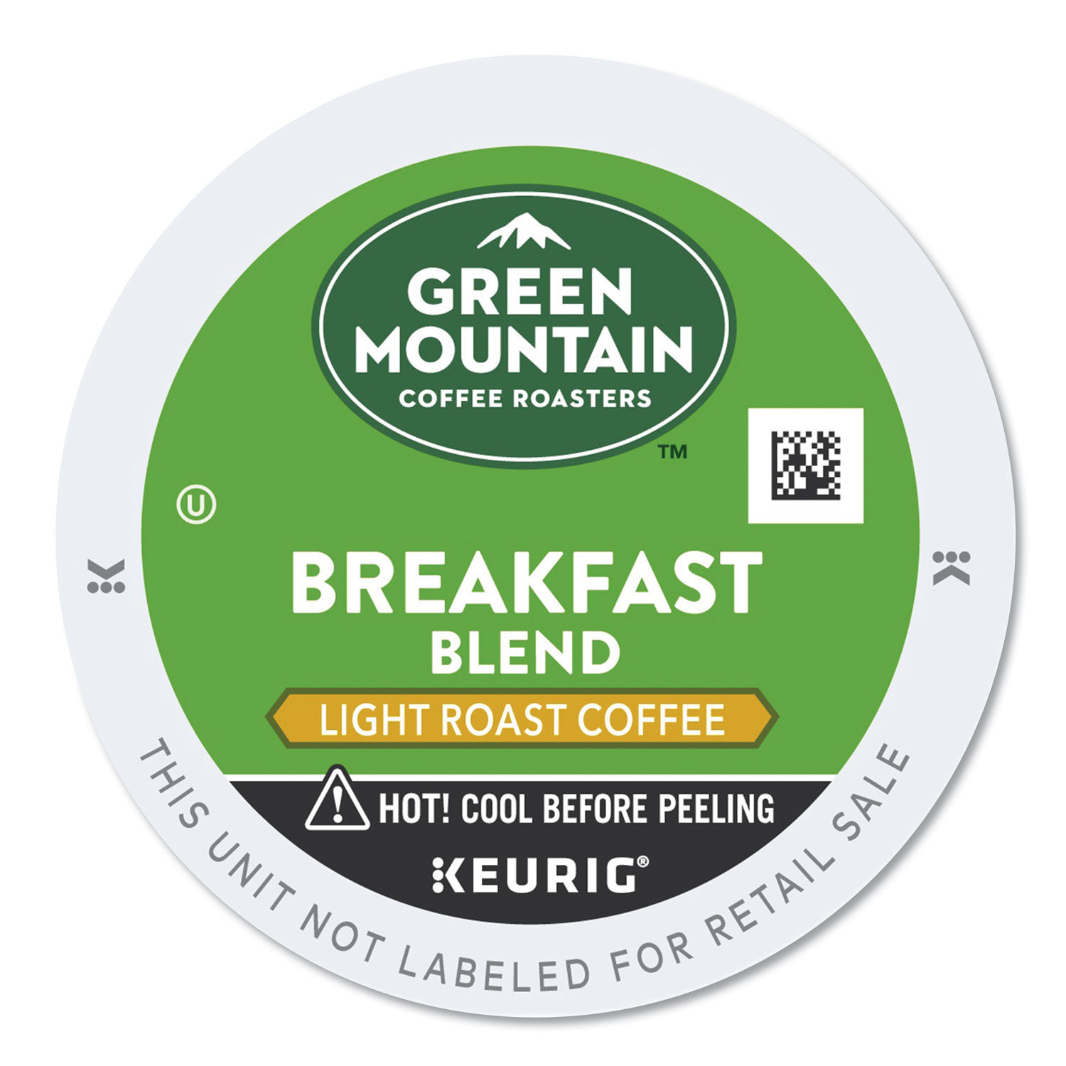  Green Mountain Coffee 6520 Breakfast Blend Coffee K-Cup Pods, 96/Carton (GMT6520CT) 