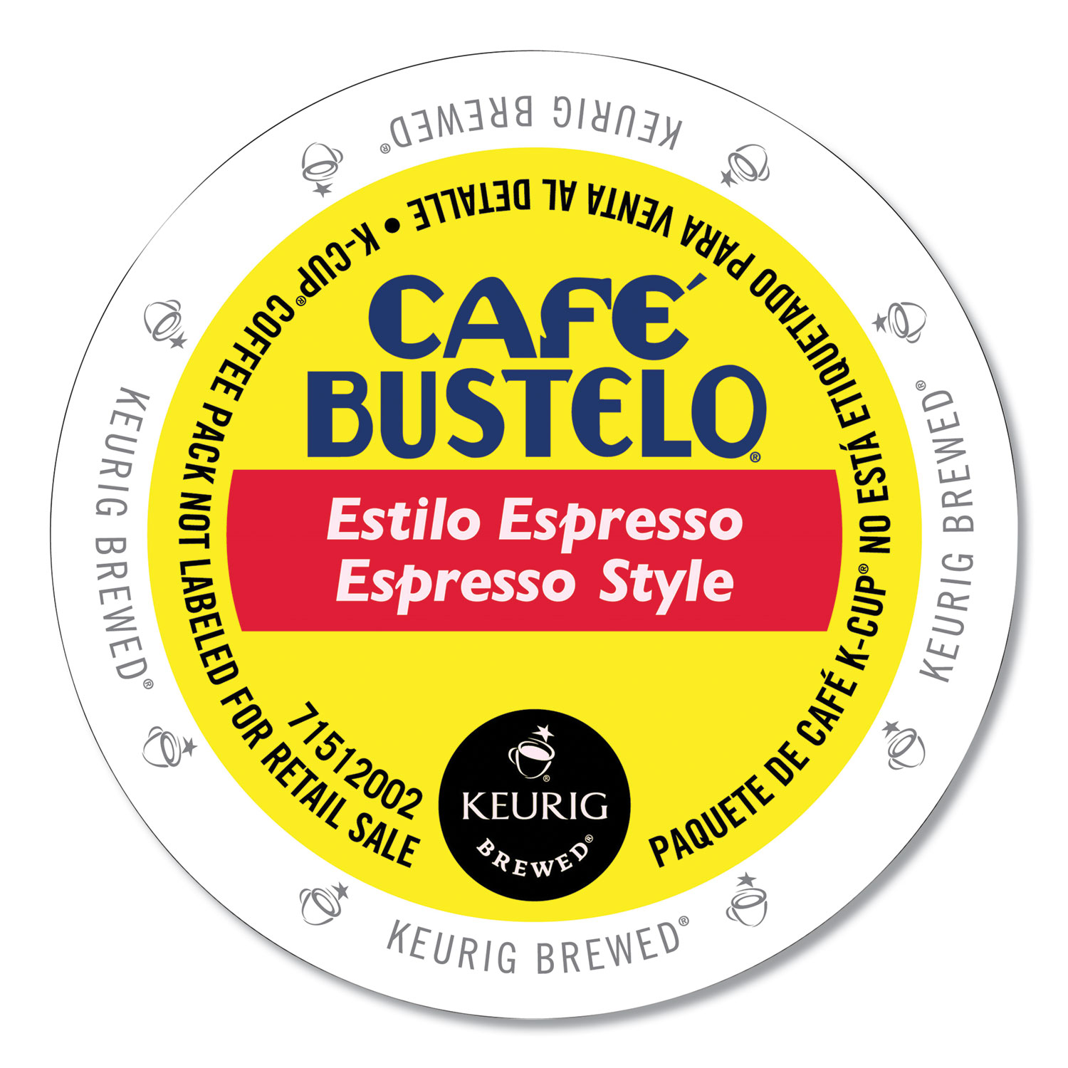  Café Bustelo 6106 Espresso Style K-Cups, 24/Box (GMT6106) 
