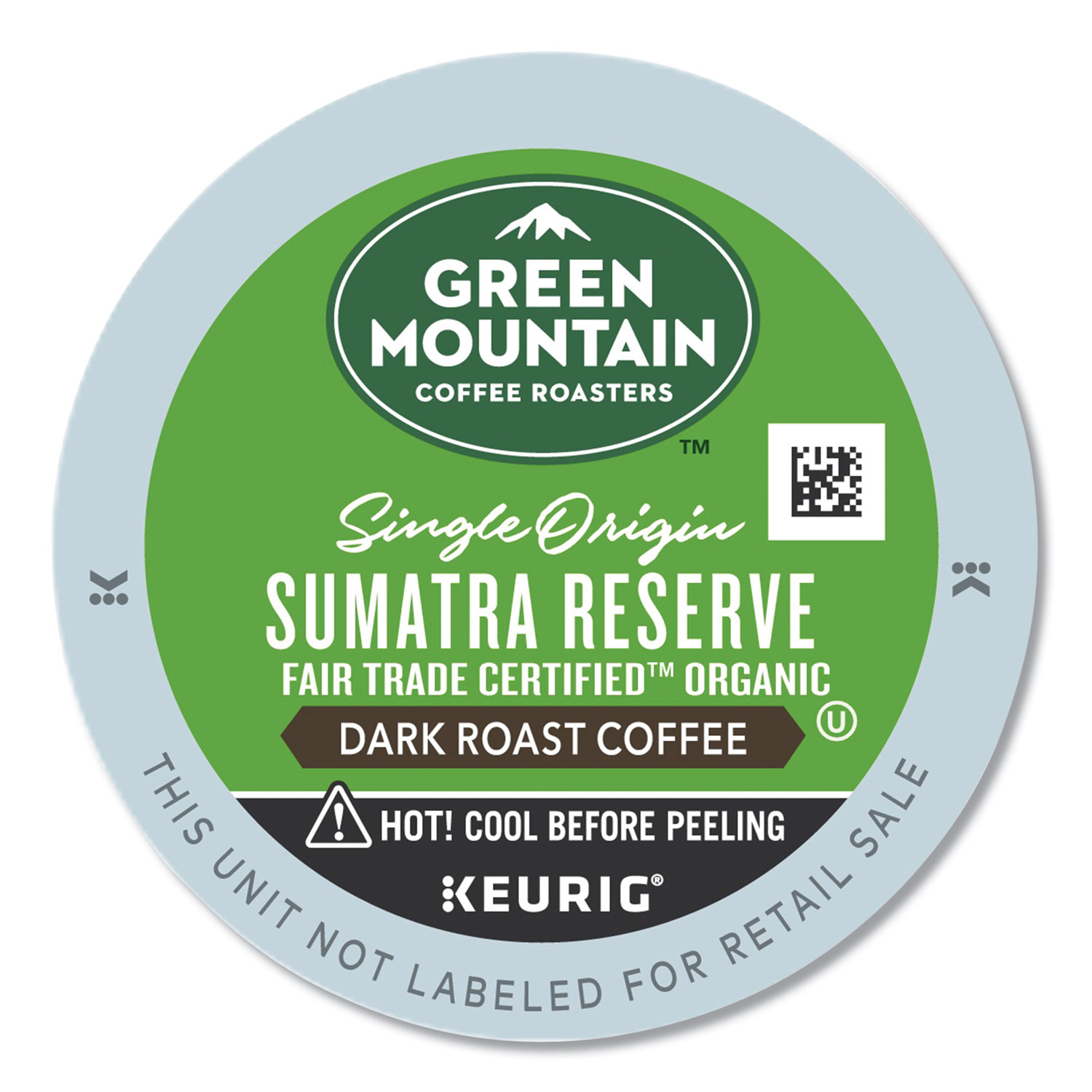  Green Mountain Coffee 4060 Fair Trade Organic Sumatran Extra Bold Coffee K-Cups, 24/Box (GMT4060) 