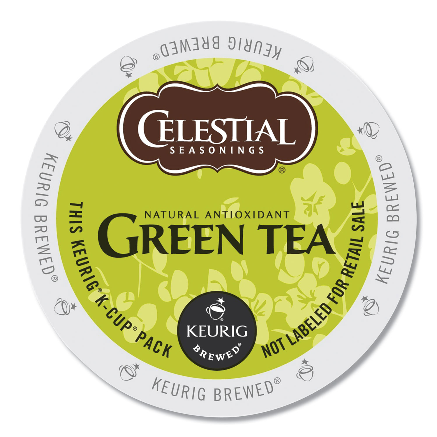  Celestial Seasonings 14734 Green Tea K-Cups, 96/Carton (GMT14734CT) 