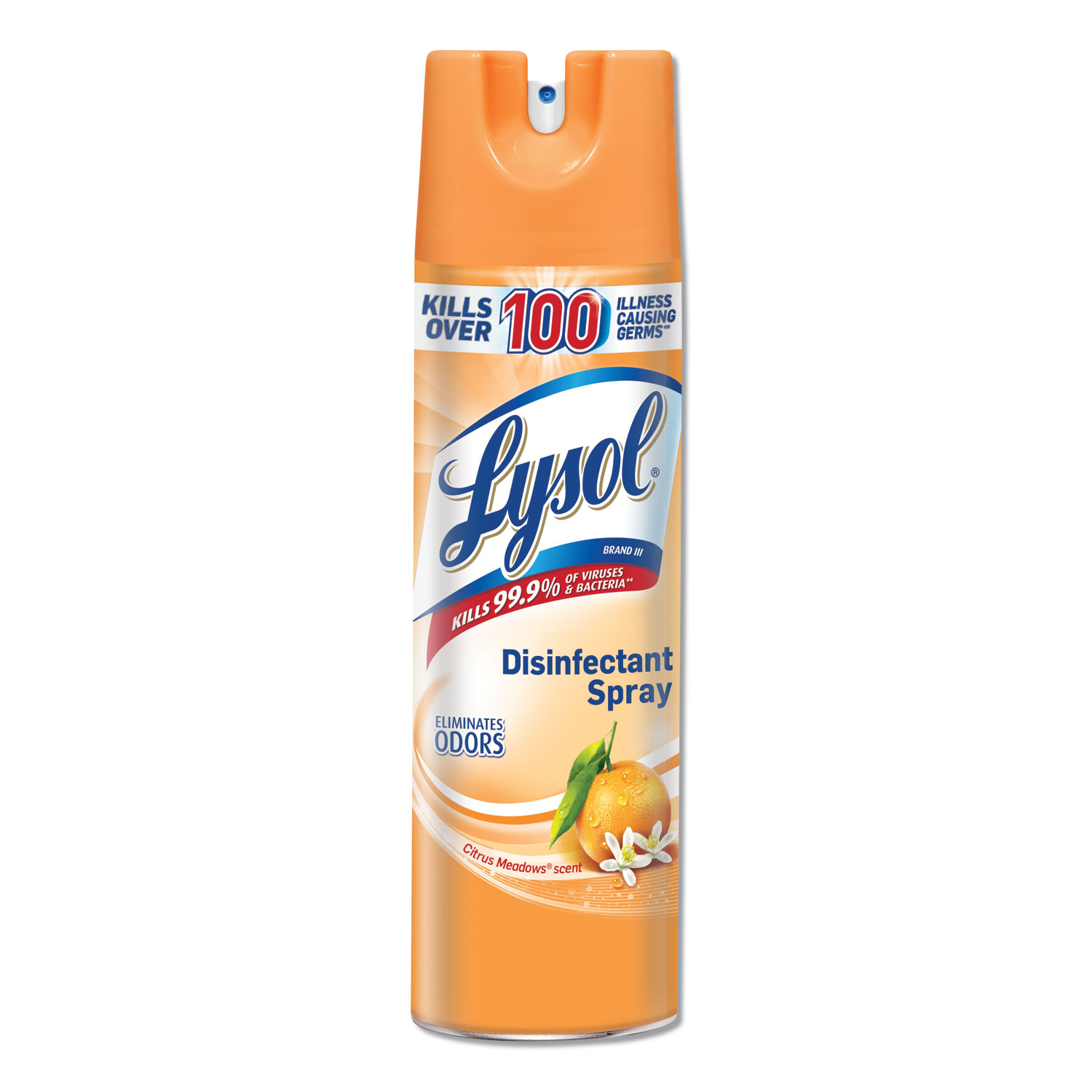  LYSOL Brand 19200-81546 Disinfectant Spray, Citrus Meadows, 19oz Aerosol (RAC81546) 