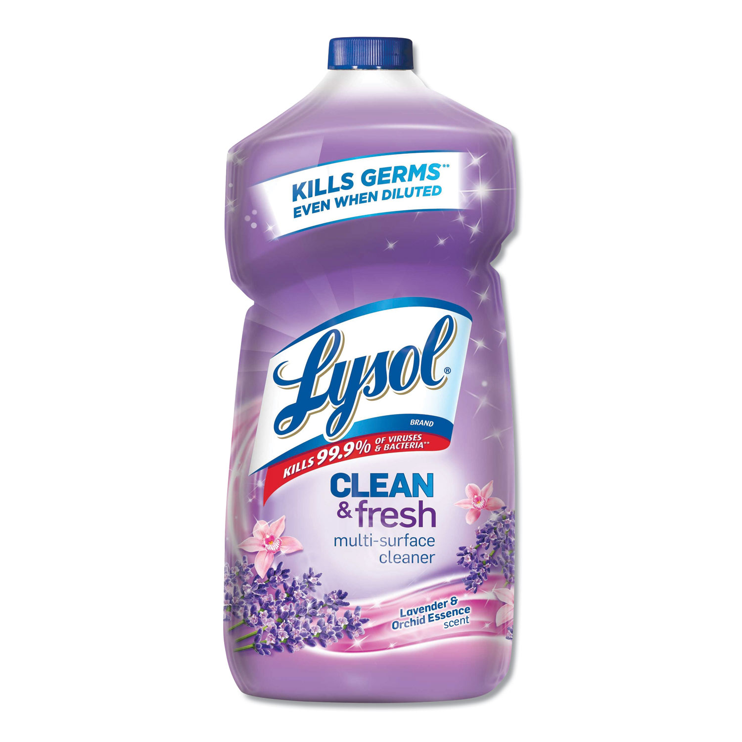  LYSOL Brand 19200-78631 Clean and Fresh Multi-Surface Cleaner, Lavender and Orchid Essence, 40 oz Bottle (RAC78631) 
